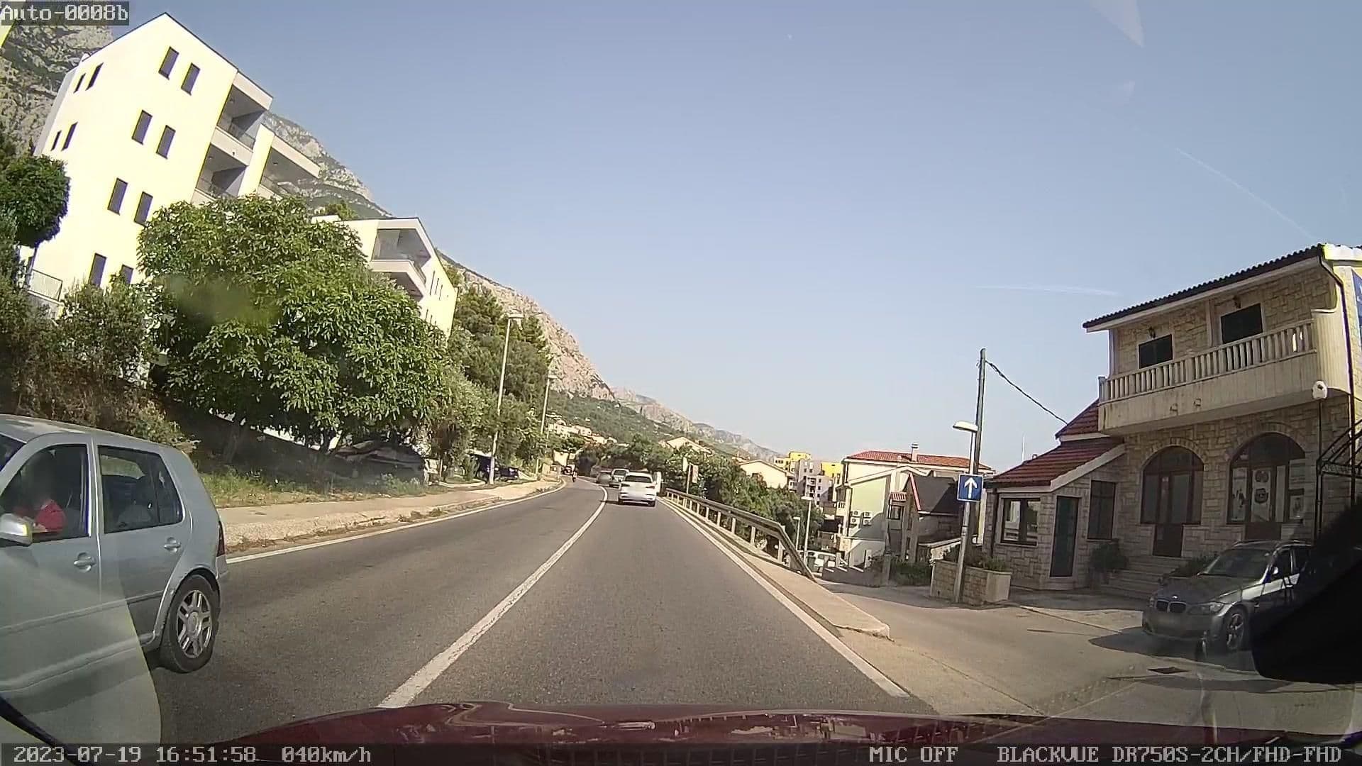 Street view near Guest House And Apartments Mediteran, Makarska — © rdnnk (CC BY-SA · Mapillary)