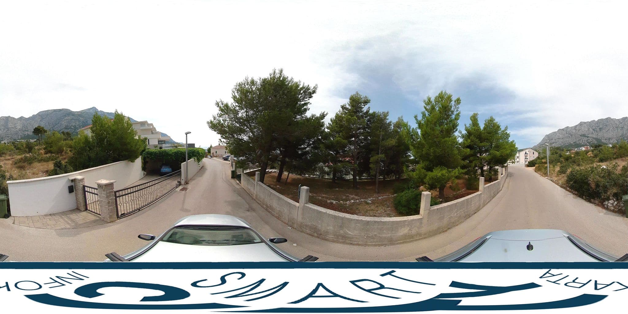 Street view near Villa Marina, Makarska — © SilvioBasic (CC BY-SA · Mapillary)