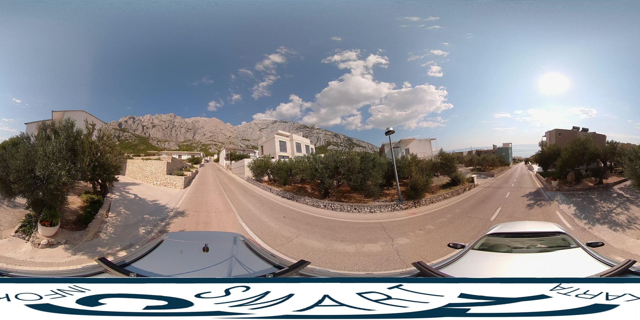 Street view near Sunset Apartments Villa Bura, Makarska — © SilvioBasic (CC BY-SA · Mapillary)