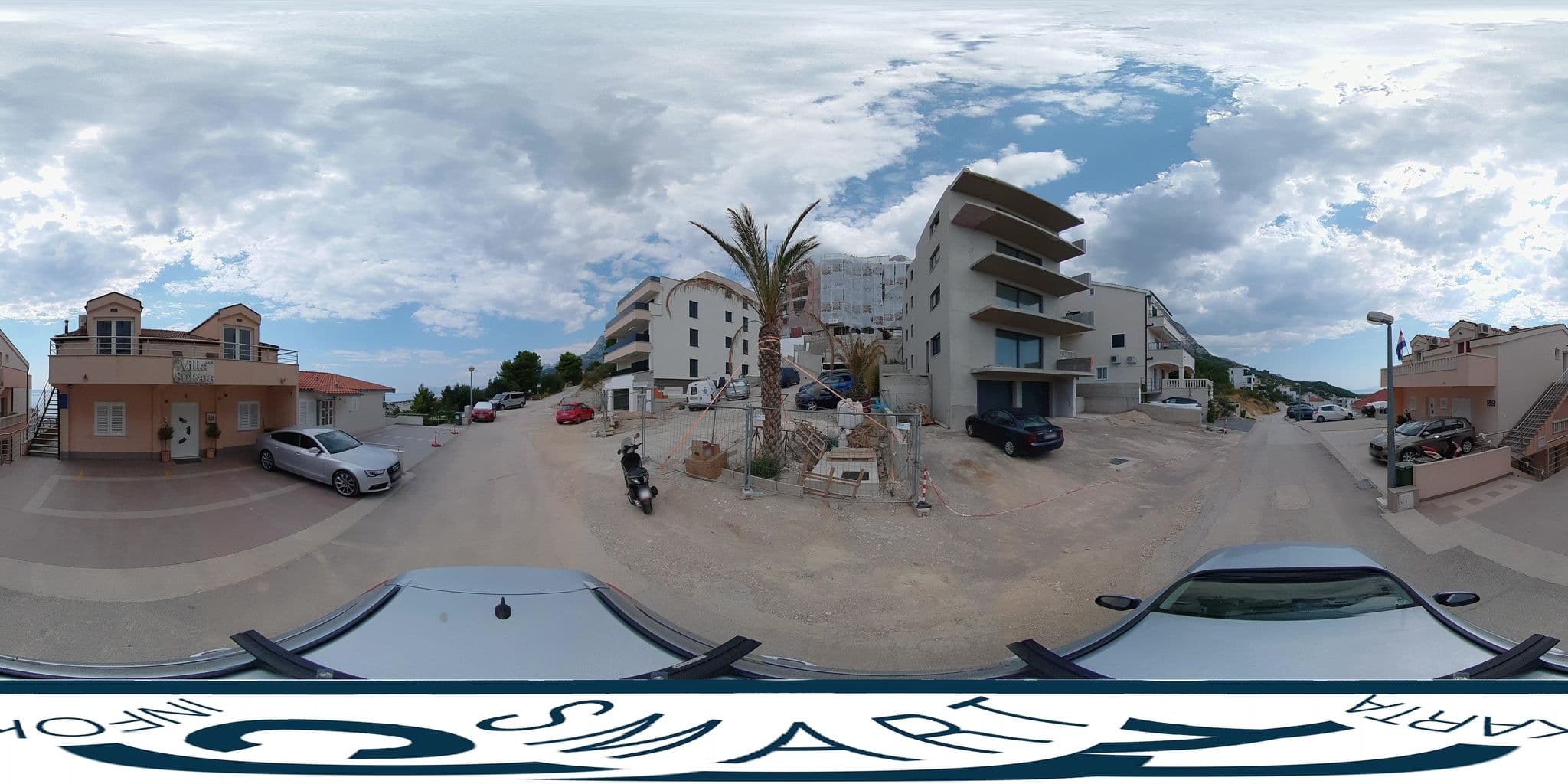 Street view near Apartments Rasic, Makarska — © SilvioBasic (CC BY-SA · Mapillary)