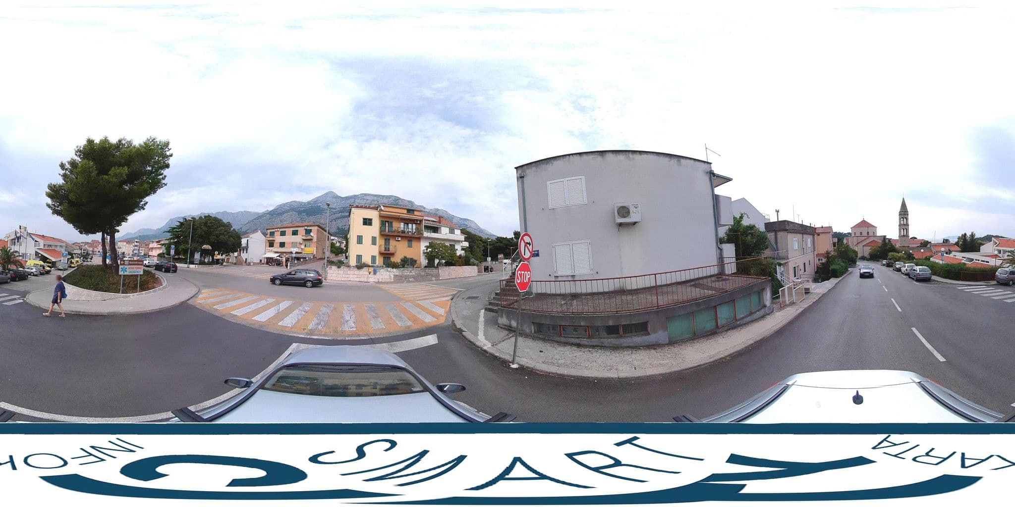 Street view near City Center Apartments Ljubo, Makarska — © SilvioBasic (CC BY-SA · Mapillary)