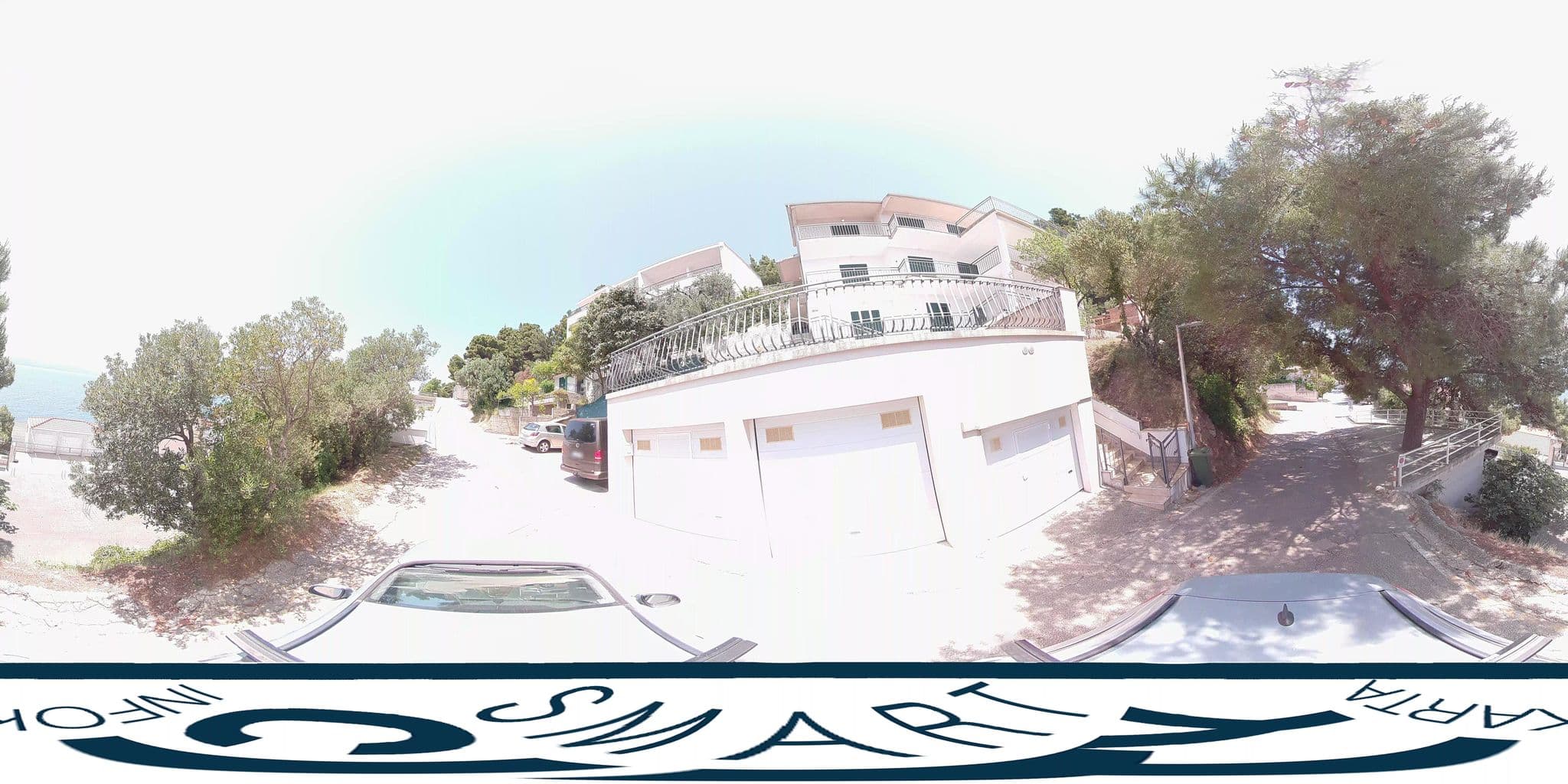 Street view near Apartments Zina, Brela — © SilvioBasic (CC BY-SA · Mapillary)
