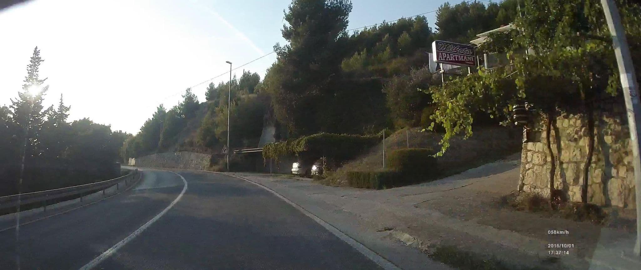 Street view near Elona Apartments, Omiš — © idelac (CC BY-SA · Mapillary)