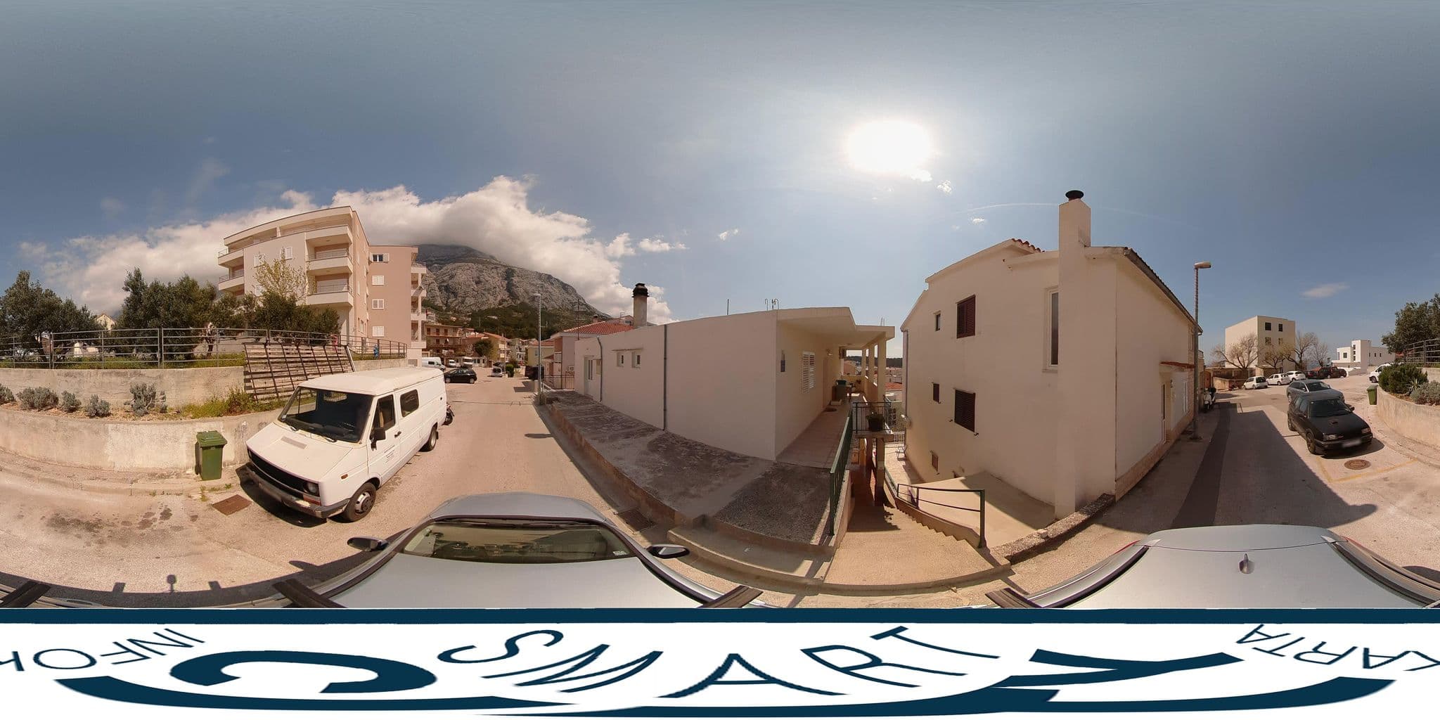 Street view near Lux Apartments Makarska, Makarska — © SilvioBasic (CC BY-SA · Mapillary)