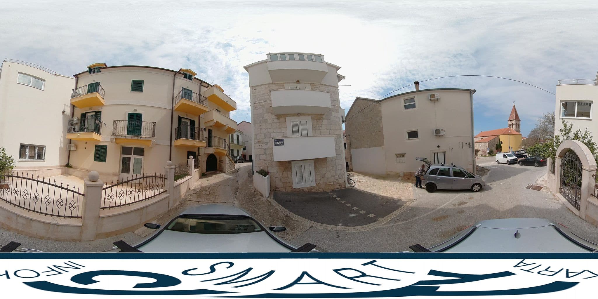Street view near Apartments Antonio, Makarska — © SilvioBasic (CC BY-SA · Mapillary)