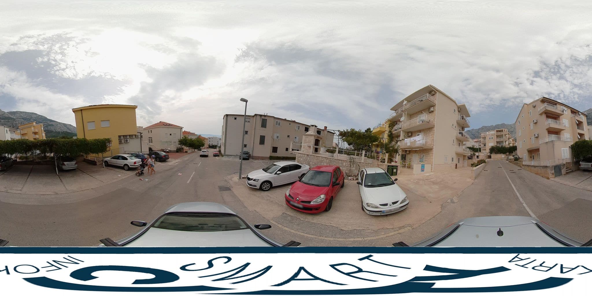 Street view near Apartments Rados, Makarska — © SilvioBasic (CC BY-SA · Mapillary)