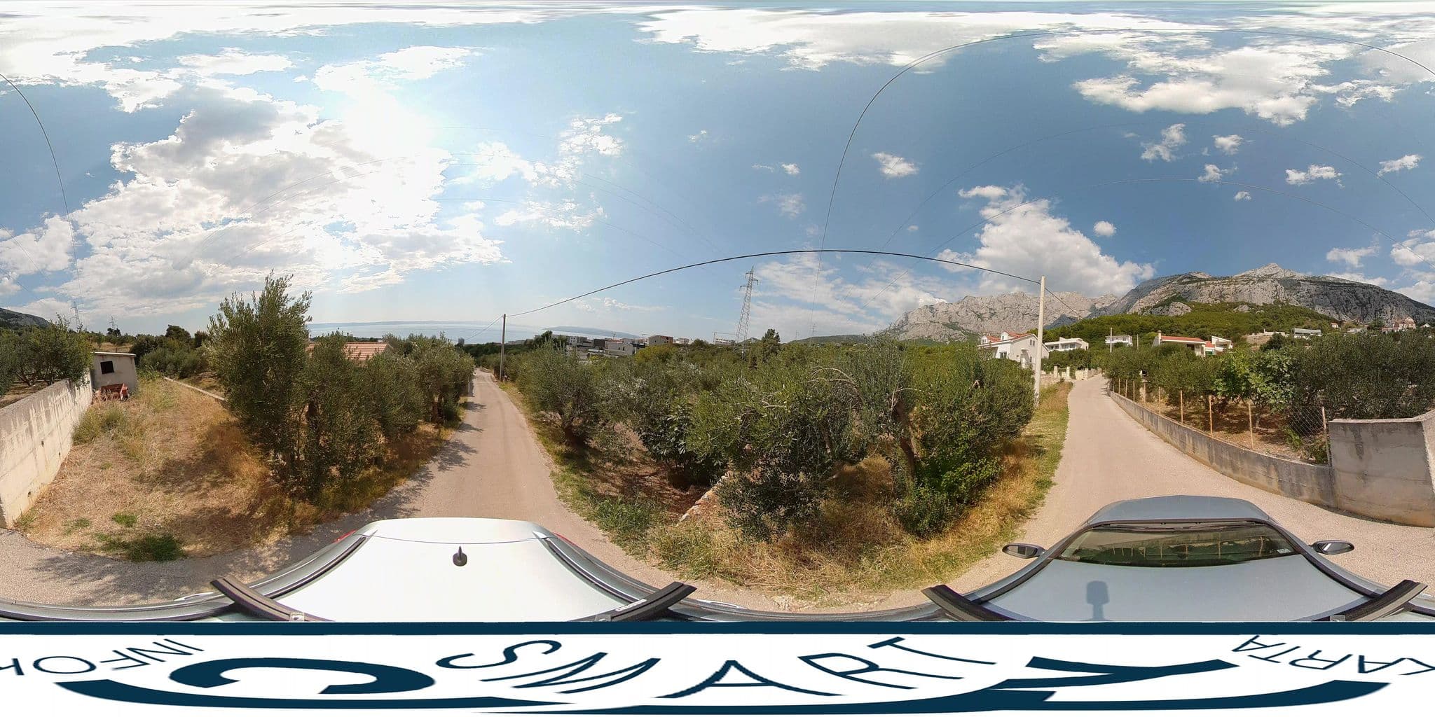 Street view near Villa Tamaris, Makarska — © SilvioBasic (CC BY-SA · Mapillary)