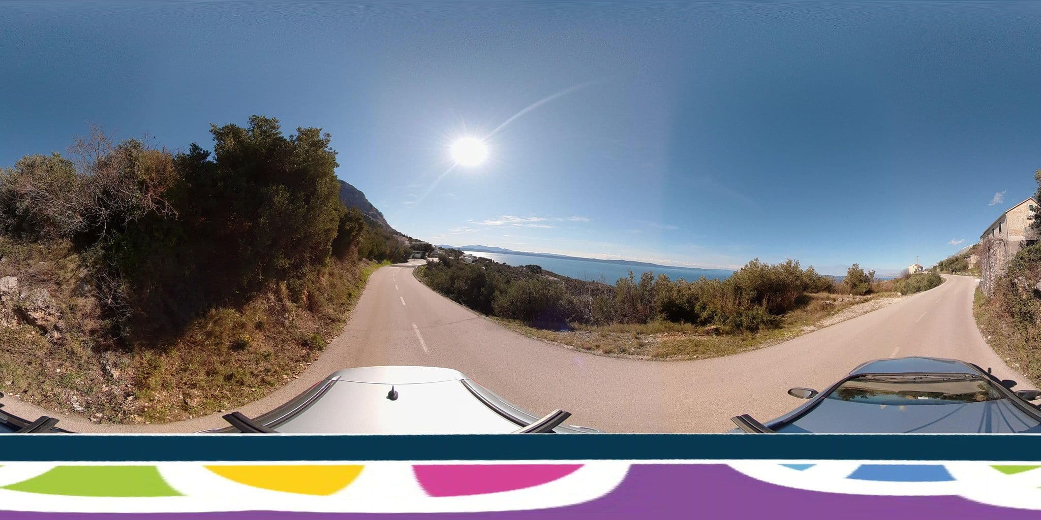 Street view near Vila Vedran, Podgora — © SilvioBasic (CC BY-SA · Mapillary)