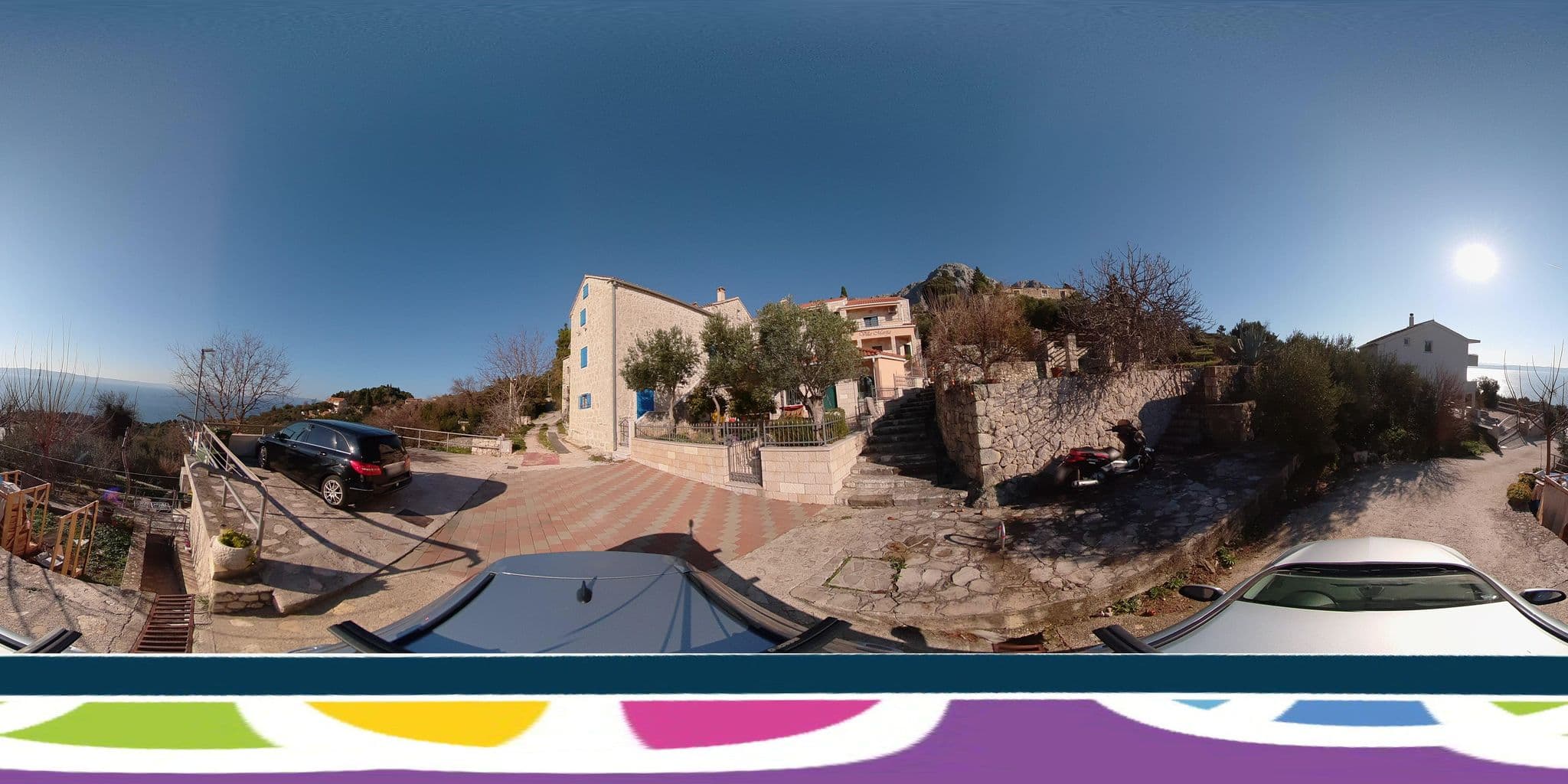 Street view near Villa Marija, Podgora — © SilvioBasic (CC BY-SA · Mapillary)