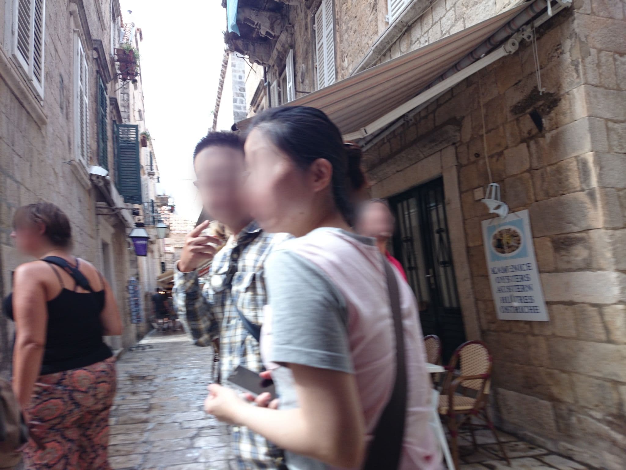 Street view near Siesta Ragusea, Dubrovnik — © ebel (CC BY-SA · Mapillary)