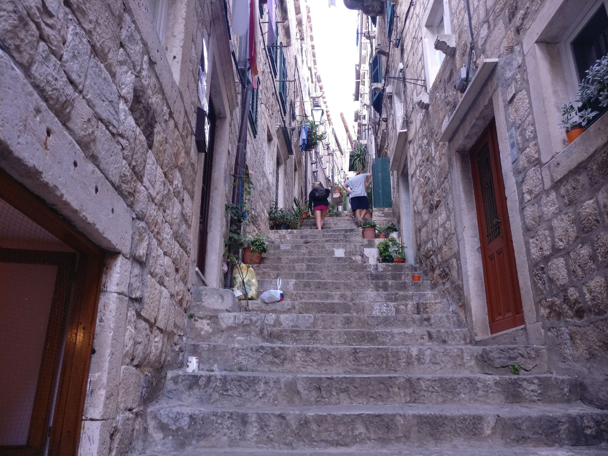 Street view near Dubrovnik old city Studio apartments, Dubrovnik — © ax3l (CC BY-SA · Mapillary)