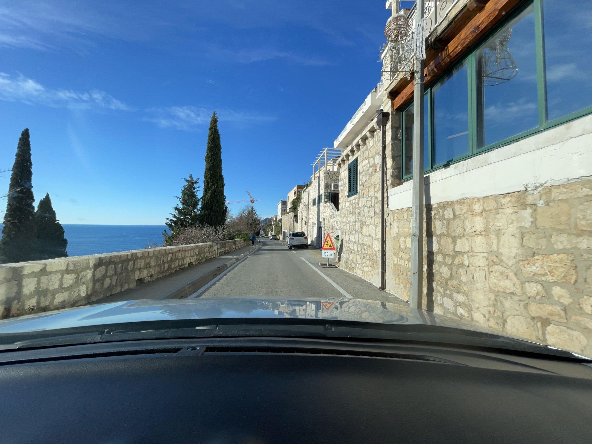 Street view near Villa Adrian, Dubrovnik — © filipb (CC BY-SA · Mapillary)