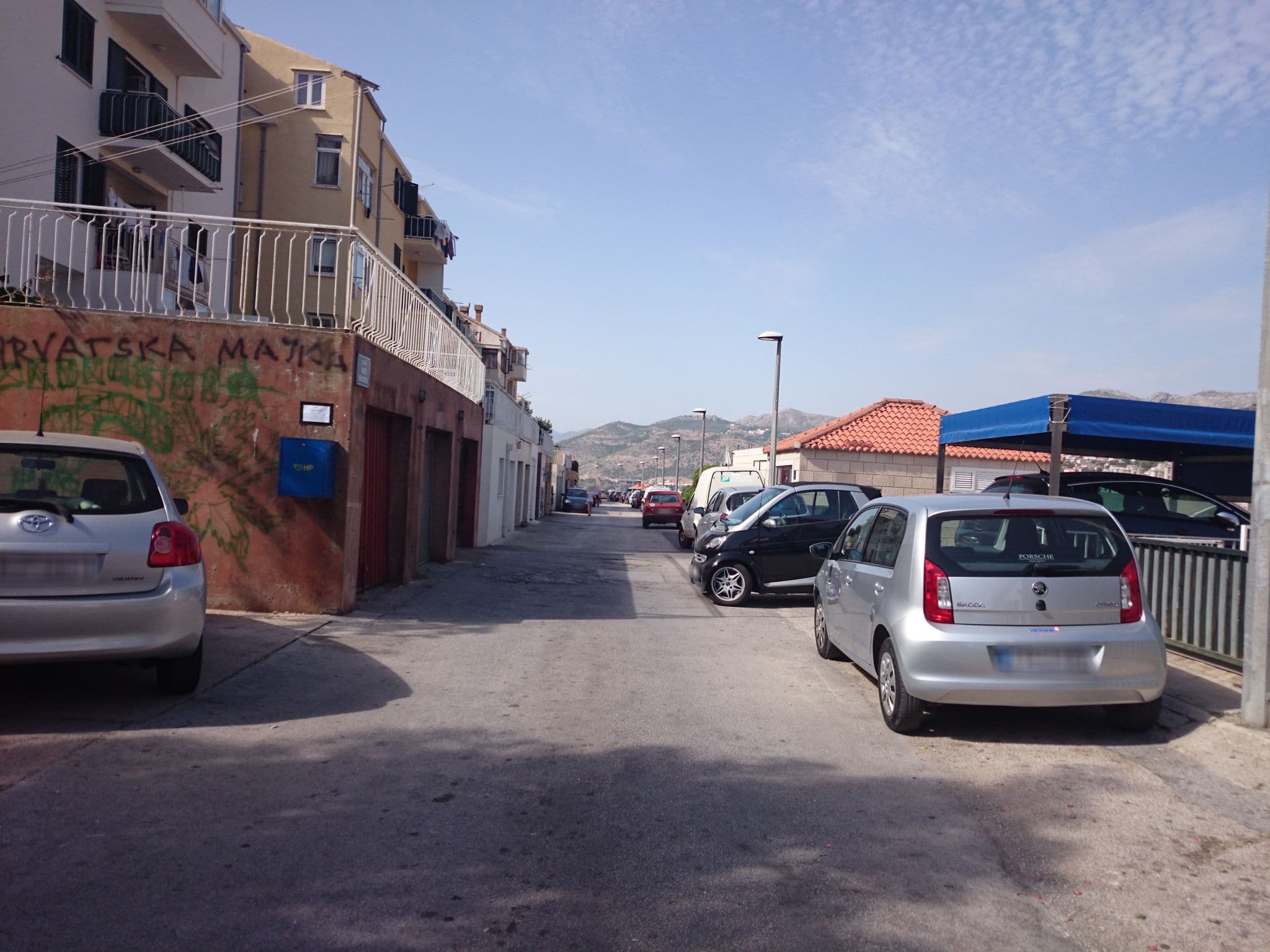 Street view near Guest House Raguž, Dubrovnik — © ebel (CC BY-SA · Mapillary)