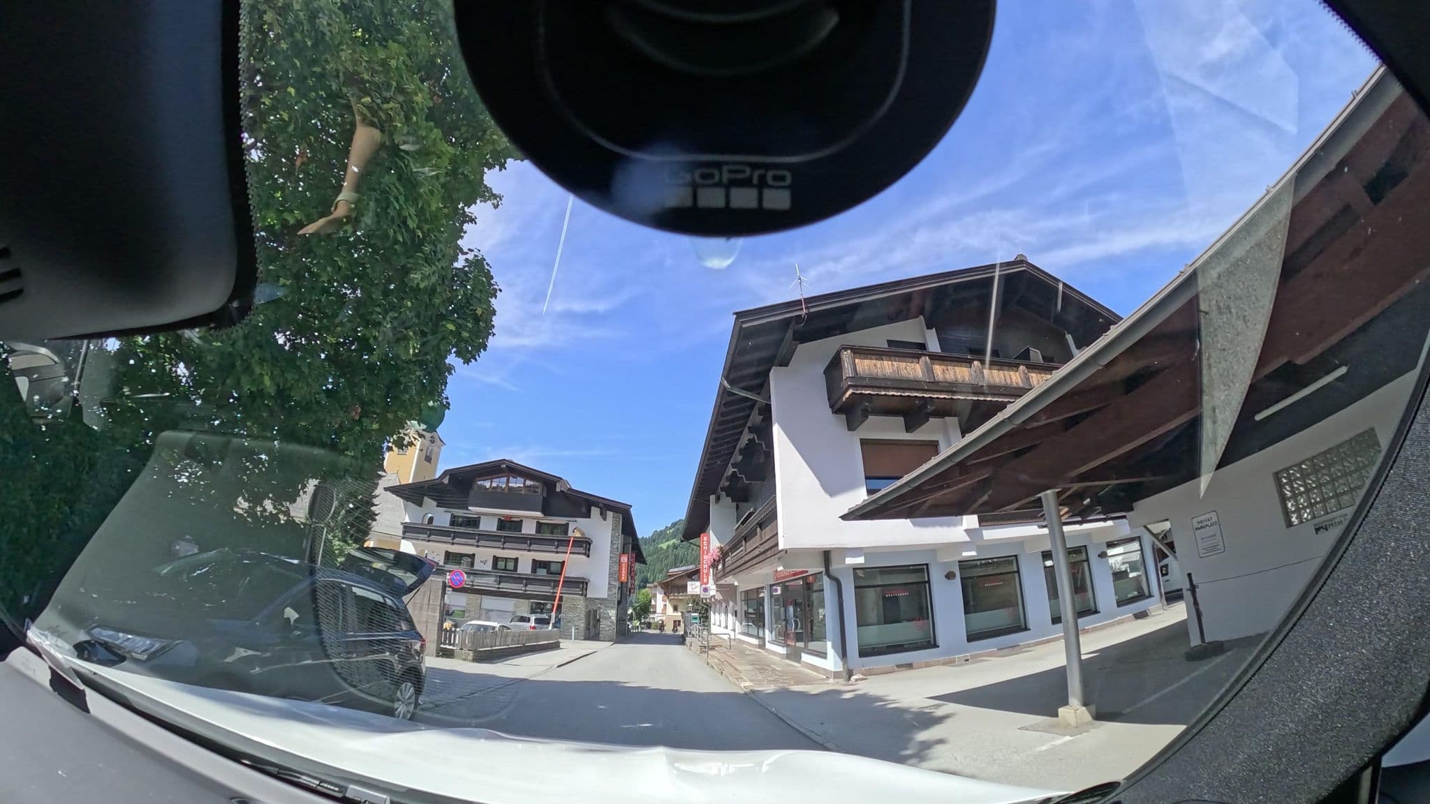 Street view near Appartmenthaus Mantl, Westendorf — © dapiang (CC BY-SA · Mapillary)