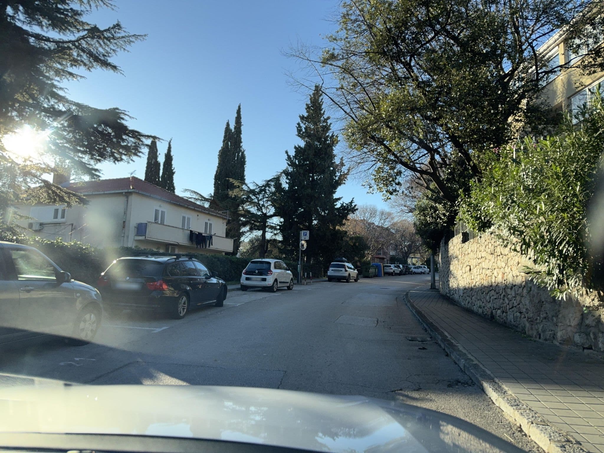 Street view near Apartment Iva, Mokošica — © filipb (CC BY-SA · Mapillary)