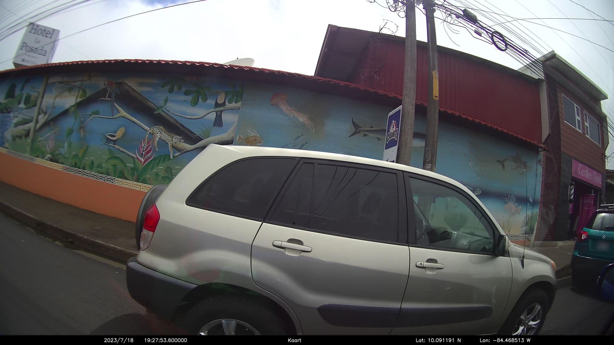 Street view near La Posada, San Ramón — © kaart_2 (CC BY-SA · Mapillary)