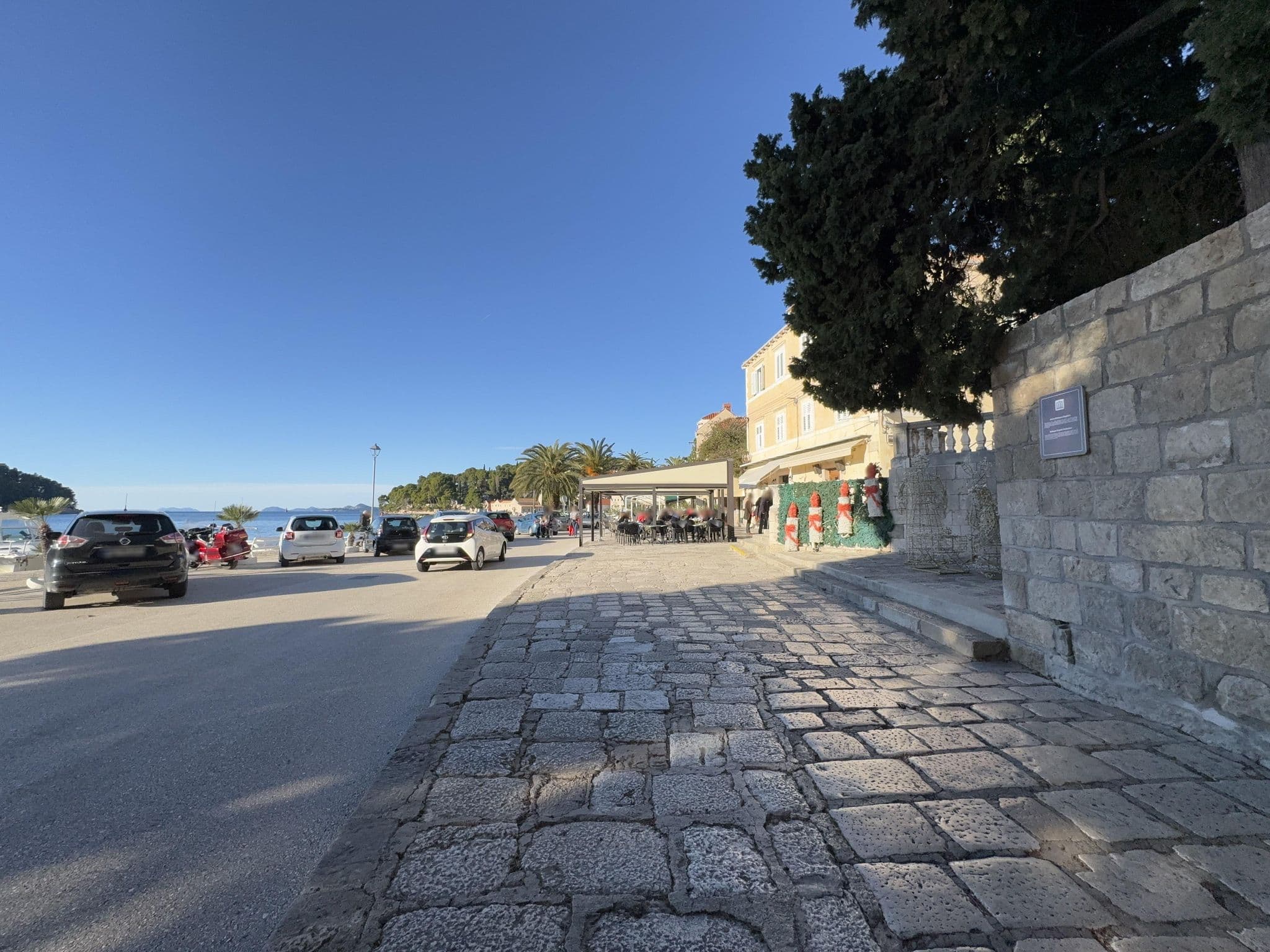 Street view near Villa Cina, Cavtat — © filipb (CC BY-SA · Mapillary)