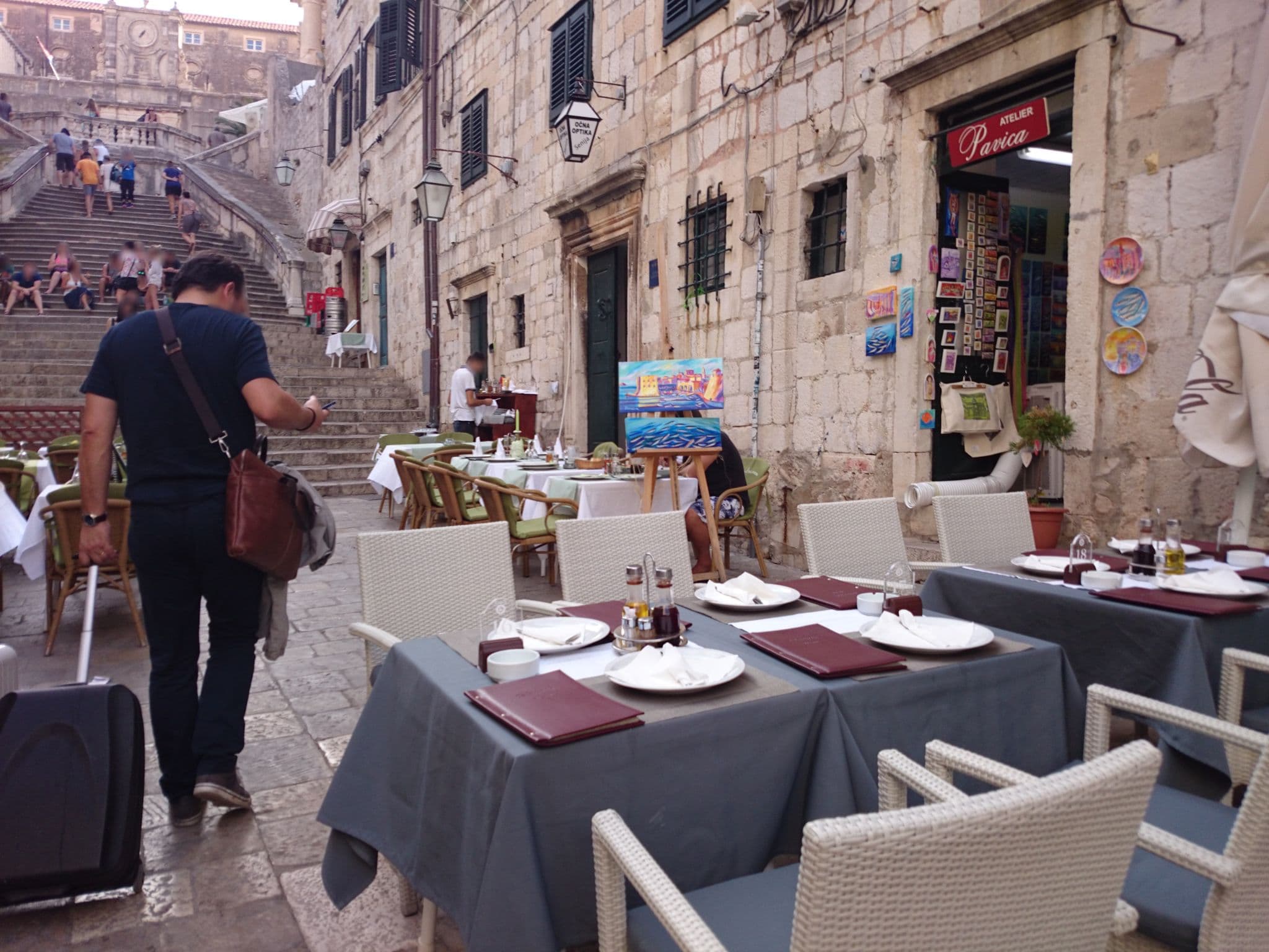 Street view near Apartments Petra, Dubrovnik — © ebel (CC BY-SA · Mapillary)