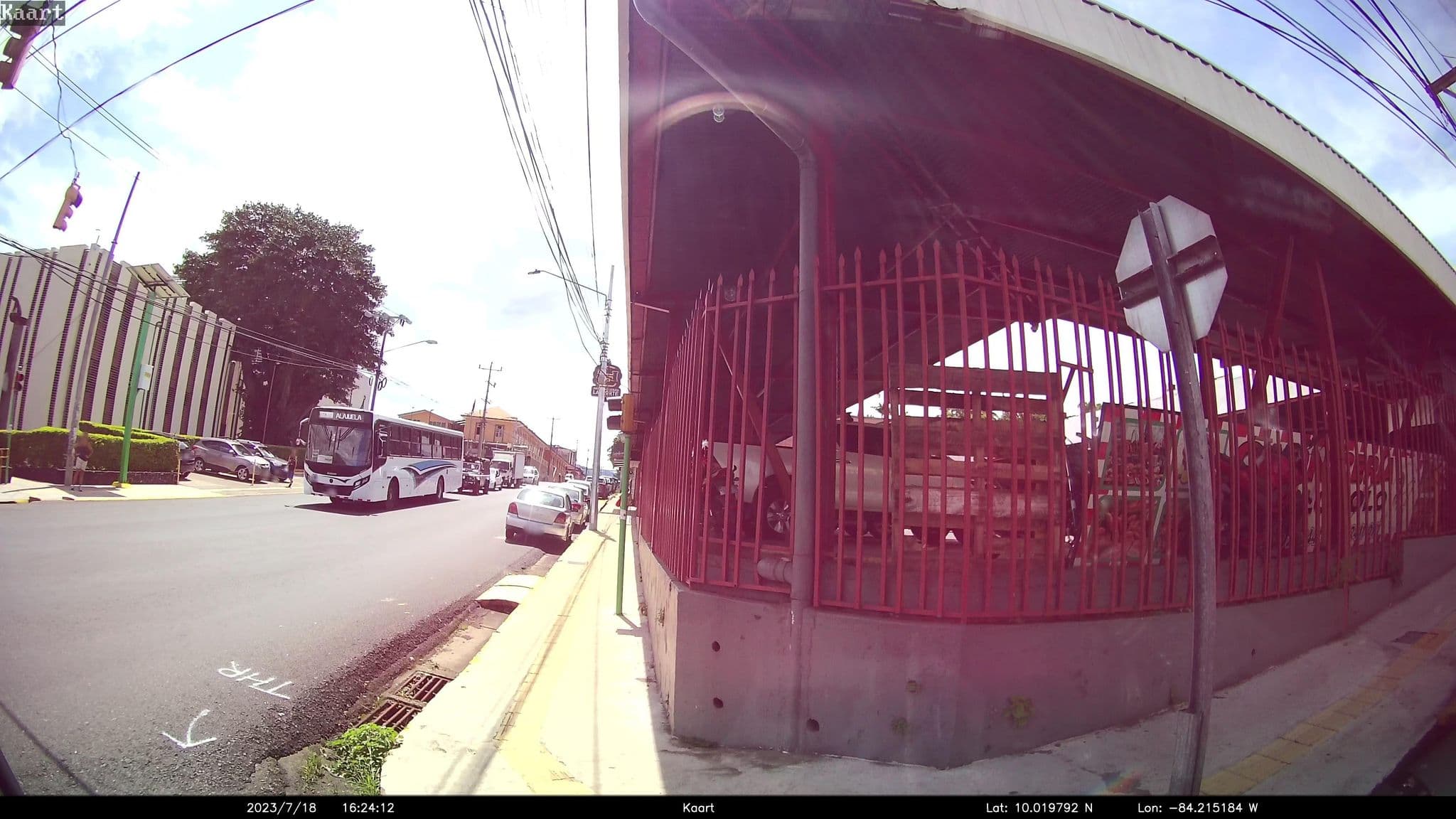 Street view near Pensión Alajuela, Alajuela — © kaart_2 (CC BY-SA · Mapillary)