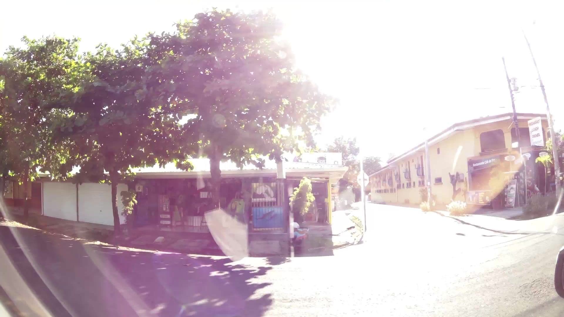 Street view near Hotel Roblemar, Jacó