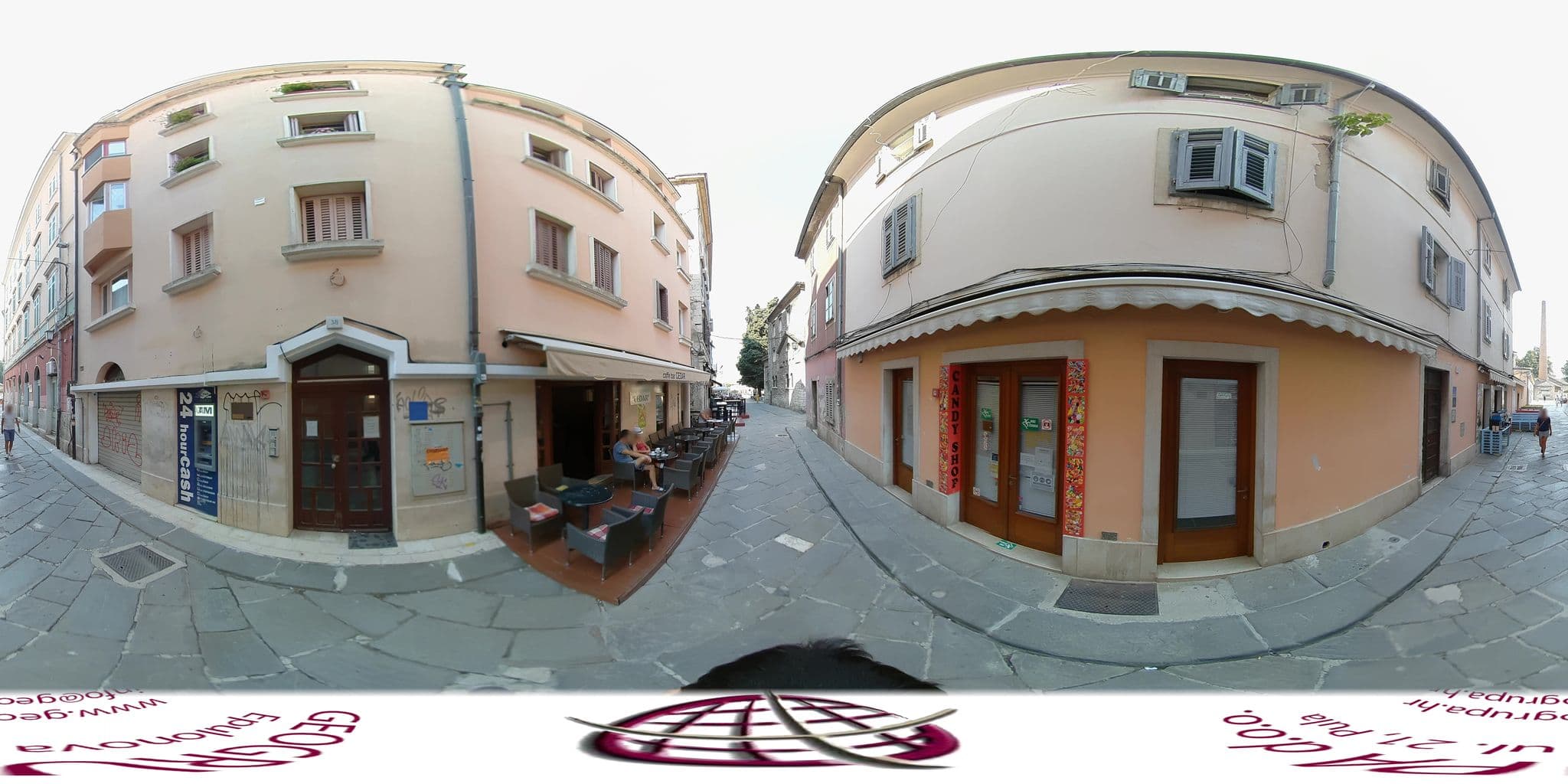 Street view near Center Studio Apartment Lino, Pula — © dinodim (CC BY-SA · Mapillary)
