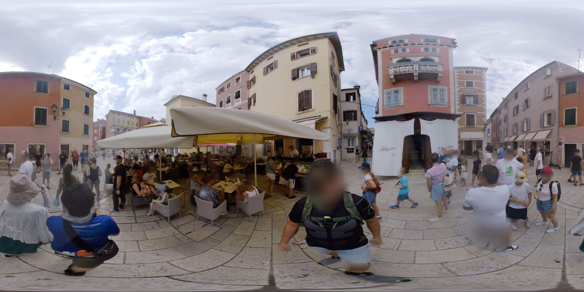 Street view near Romantic Studios, Rovinj — © mapconcierge (CC BY-SA · Mapillary)