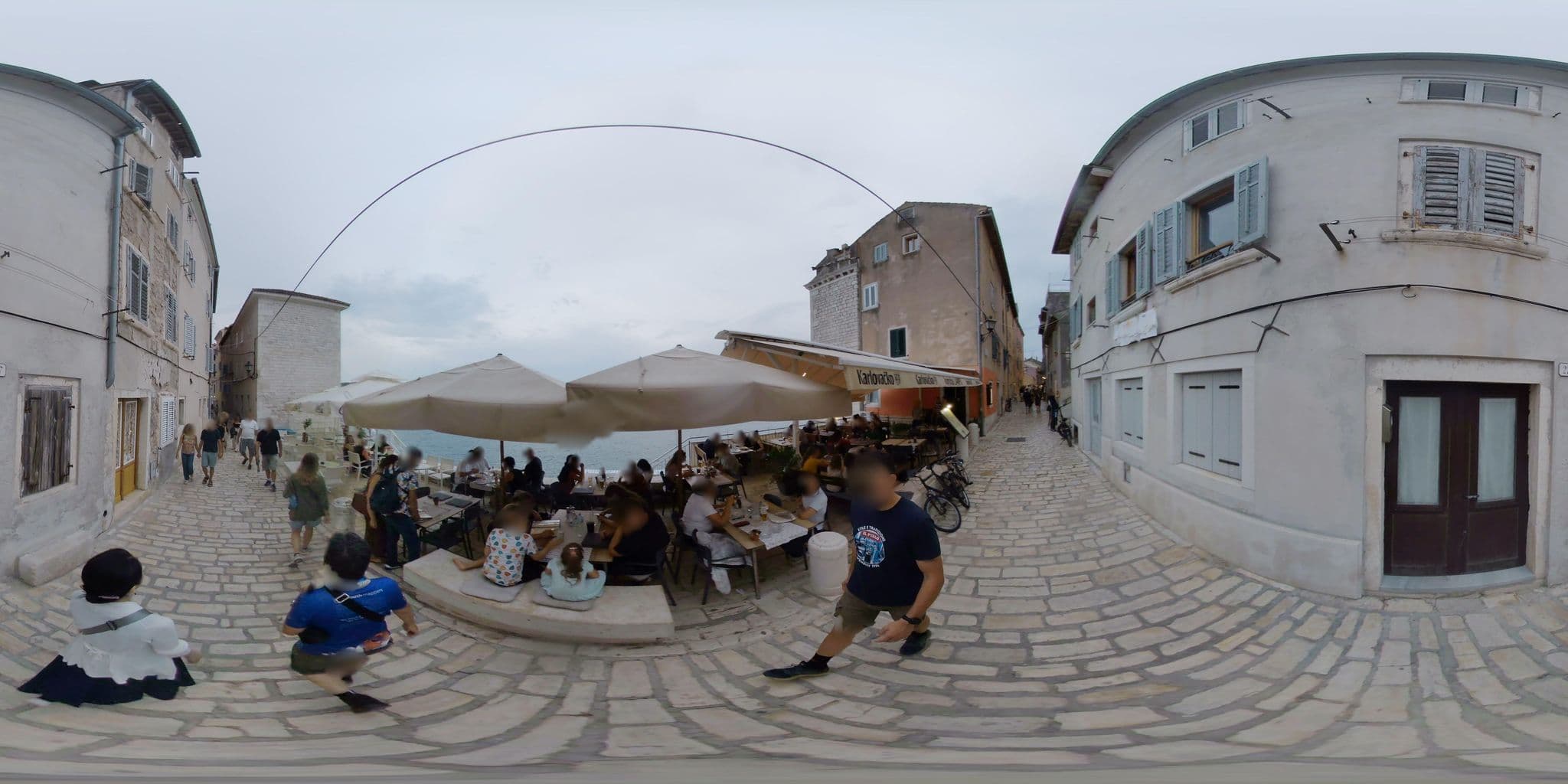 Street view near Apartments Santa Croce Rovinj, Rovinj — © mapconcierge (CC BY-SA · Mapillary)