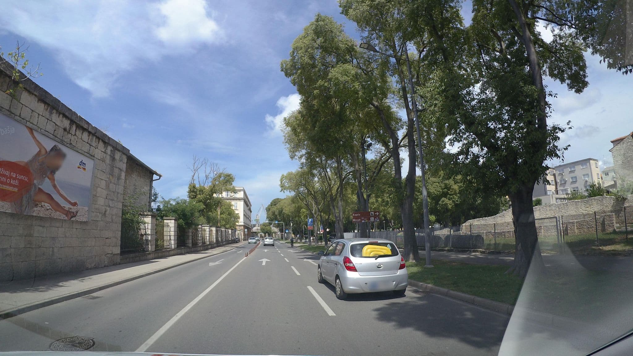 Street view near Apartments Olive, Pula — © hbogner (CC BY-SA · Mapillary)