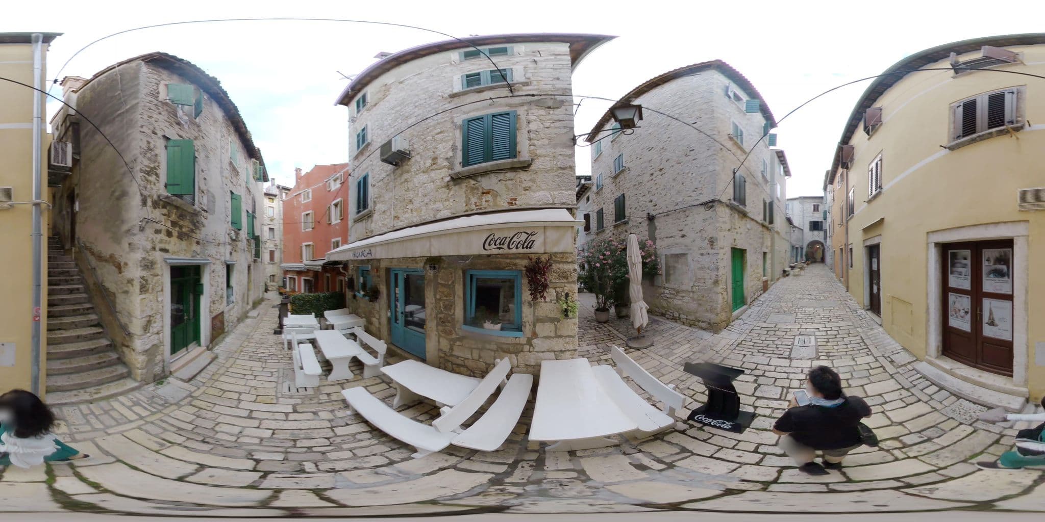 Street view near Vintage Apartment Rovinj Old Town, Rovinj — © mapconcierge (CC BY-SA · Mapillary)