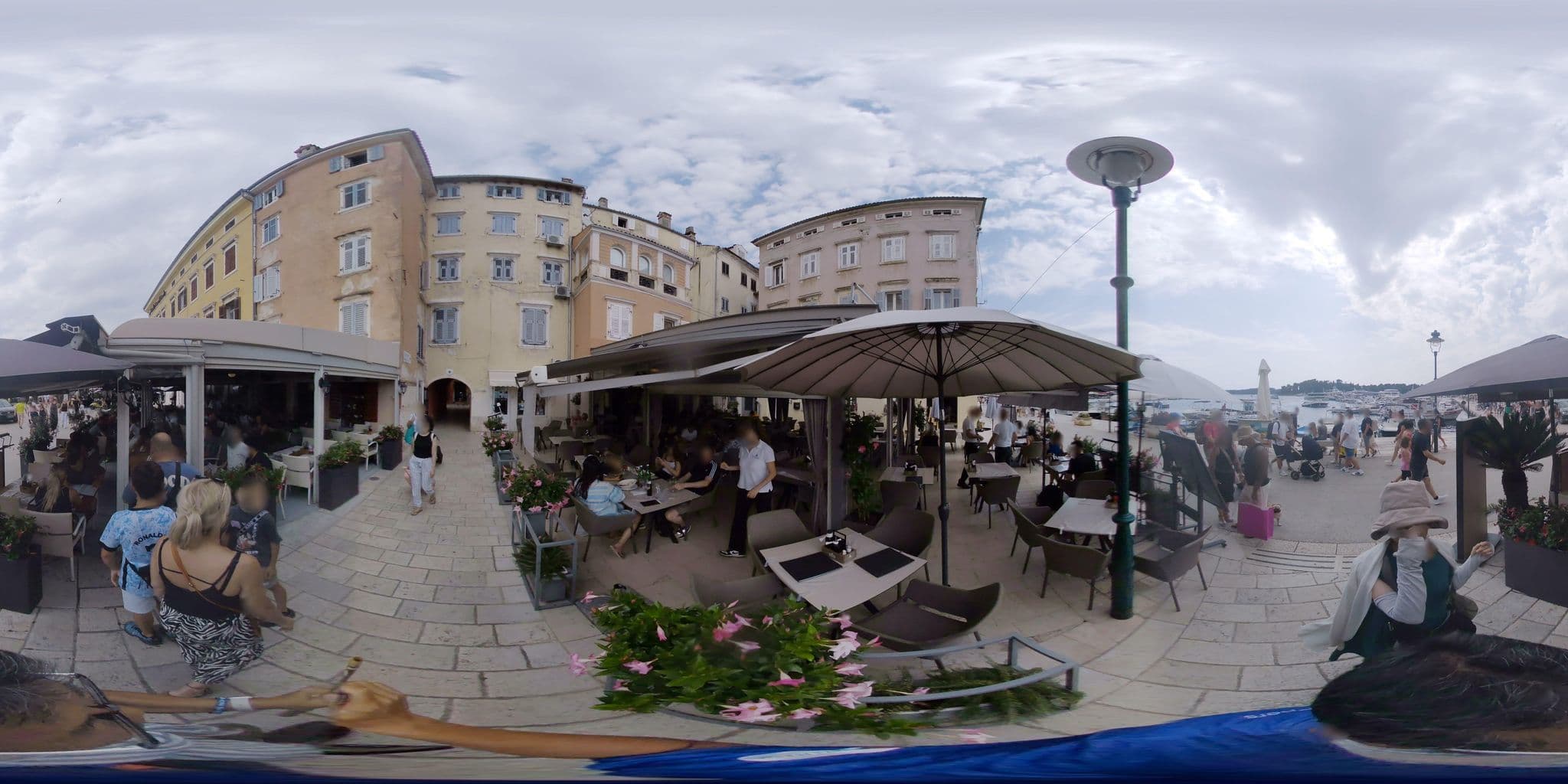 Street view near Clorinda Sea view, Rovinj — © mapconcierge (CC BY-SA · Mapillary)