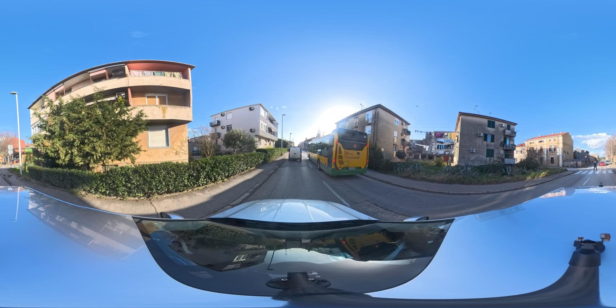 Street view near Faverija Apartments, Pula — © LTuropolec (CC BY-SA · Mapillary)