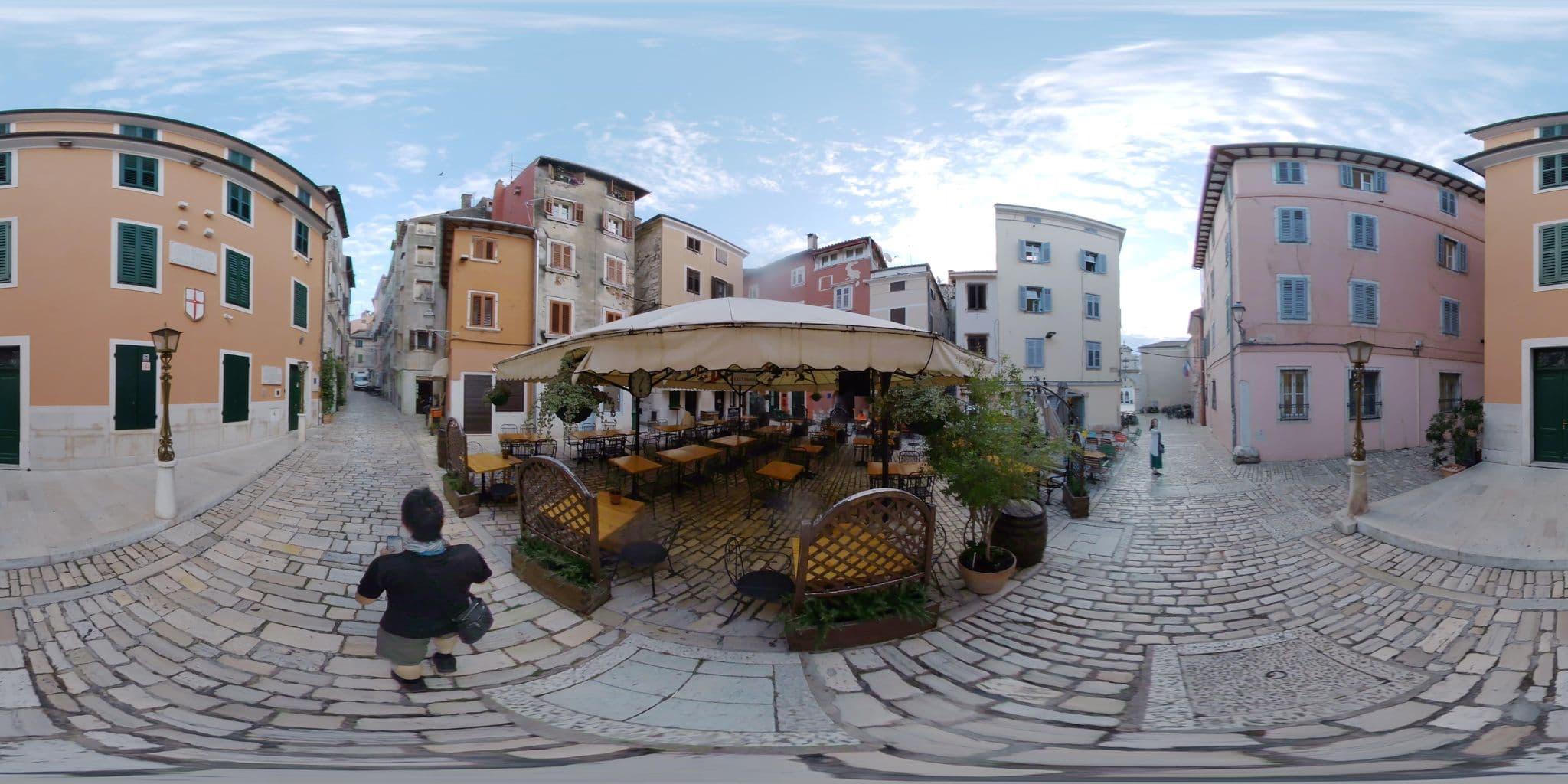 Street view near Residence Marco Polo, Rovinj — © mapconcierge (CC BY-SA · Mapillary)