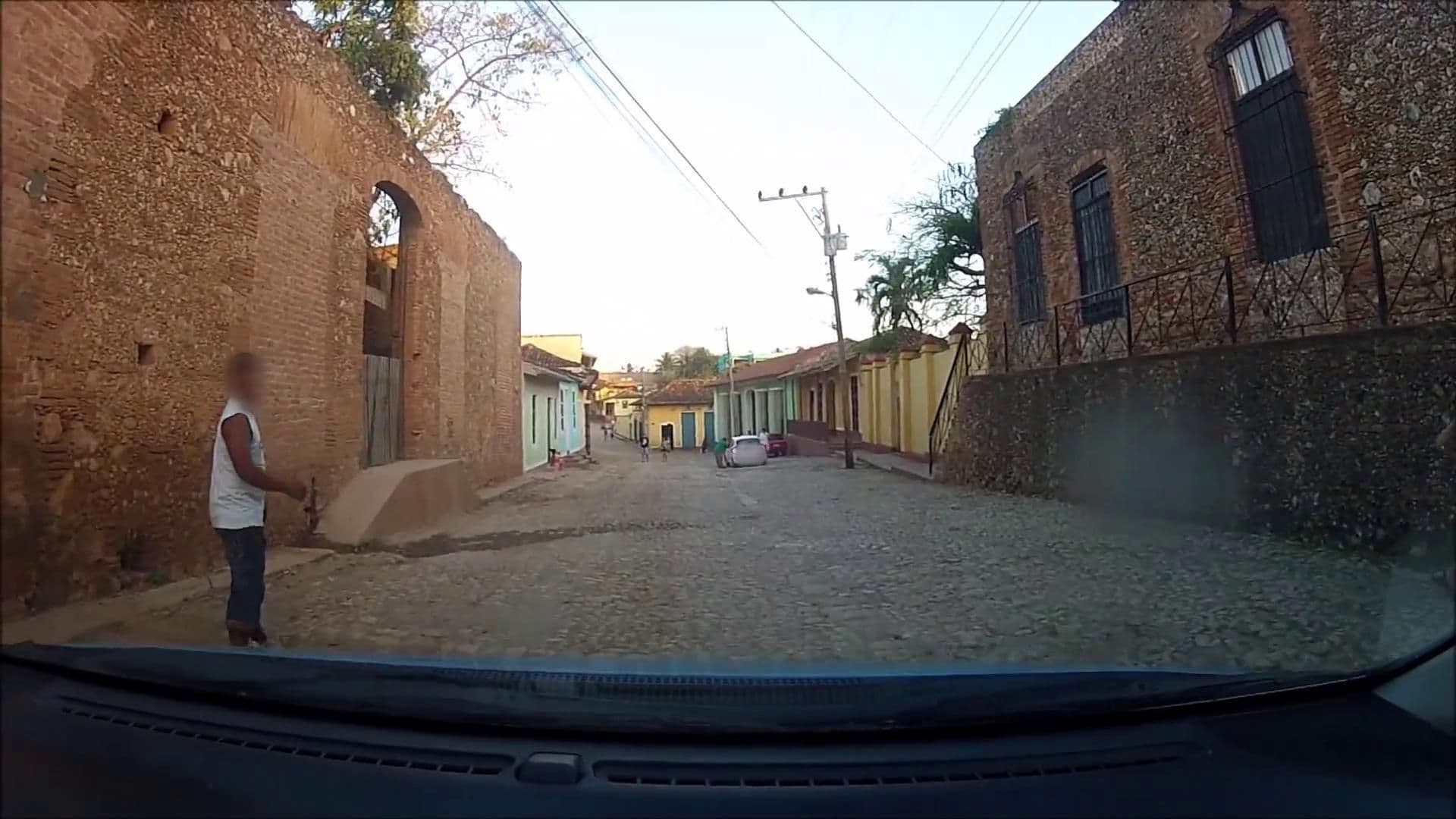Street view near Hostal Venulejo, Trinidad