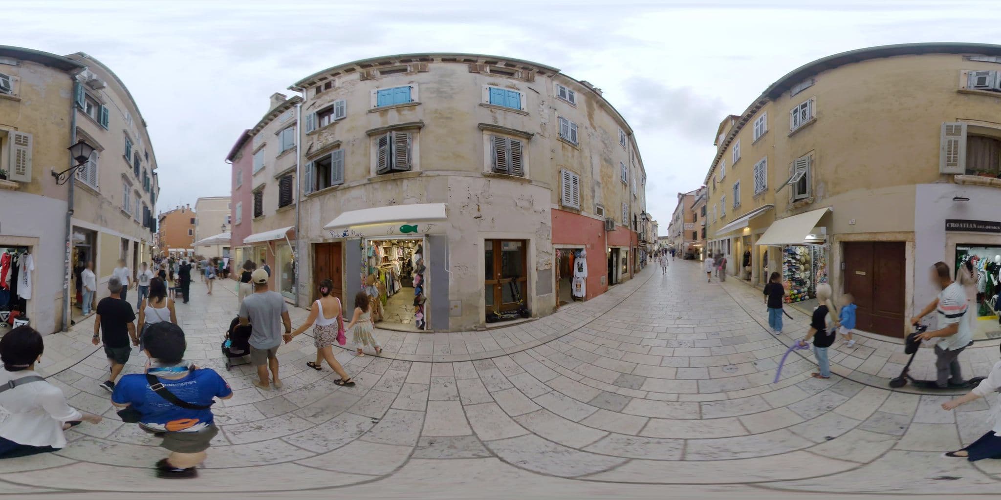 Street view near Apartment Main Street Carera, Rovinj — © mapconcierge (CC BY-SA · Mapillary)
