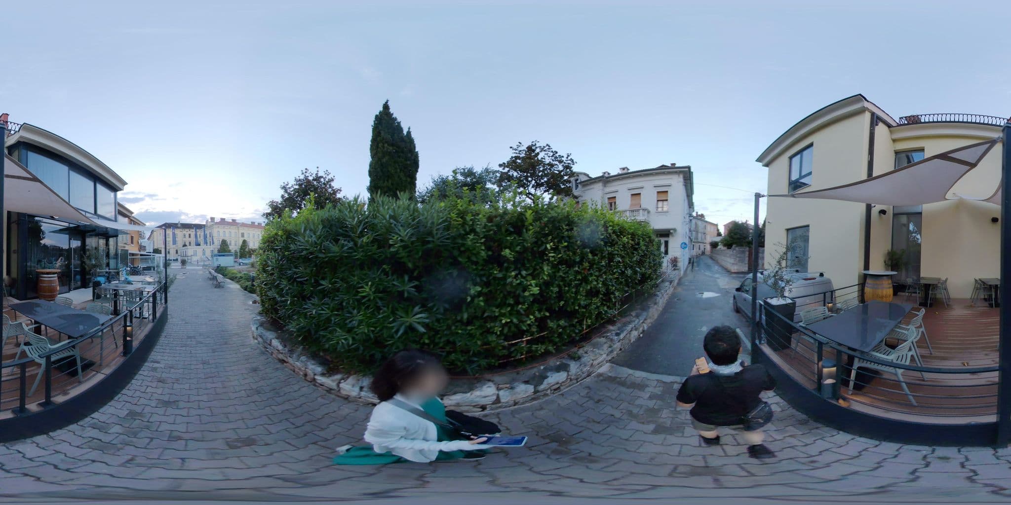 Street view near Val De Laco studio apartments, Rovinj — © mapconcierge (CC BY-SA · Mapillary)