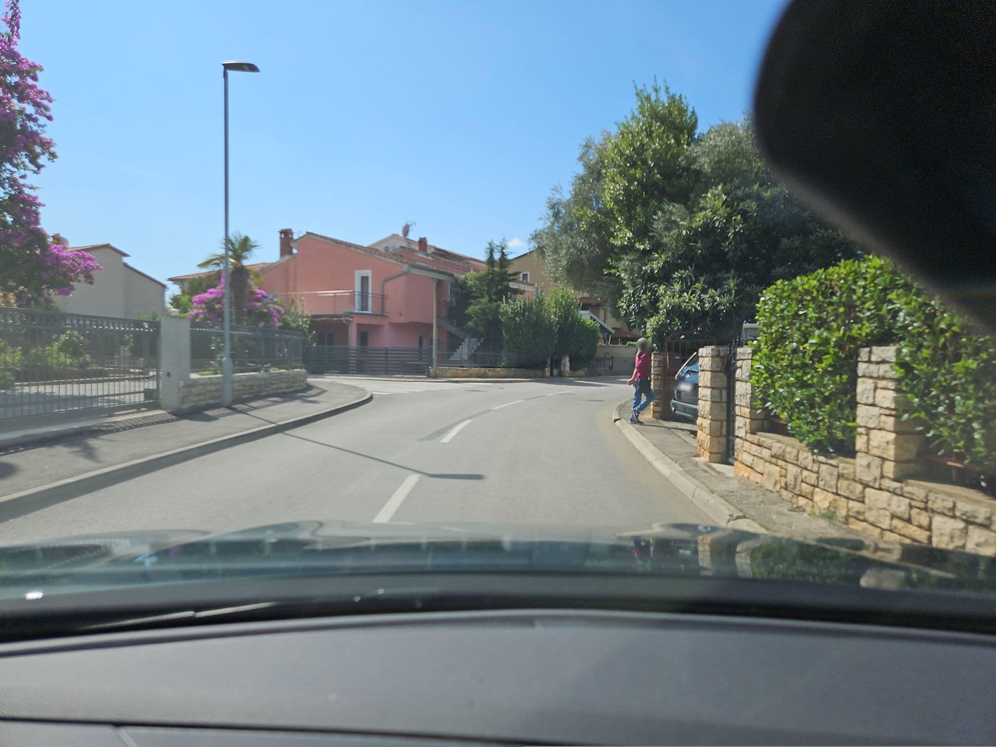 Street view near Pansion Comfort St. Euphemia, Rovinj — © toho (CC BY-SA · Mapillary)