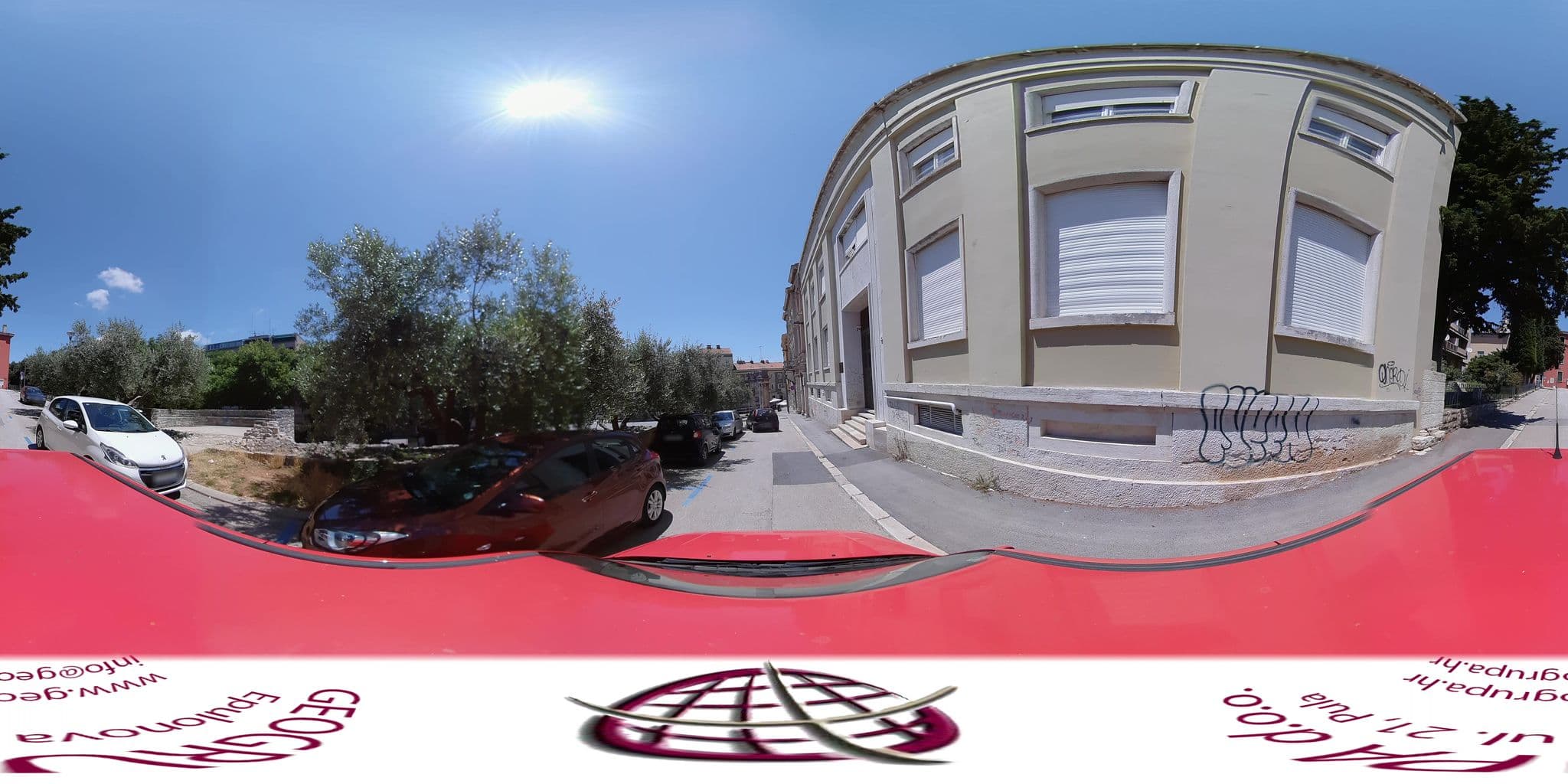 Street view near Appartements Dijana, Pula — © doraz (CC BY-SA · Mapillary)