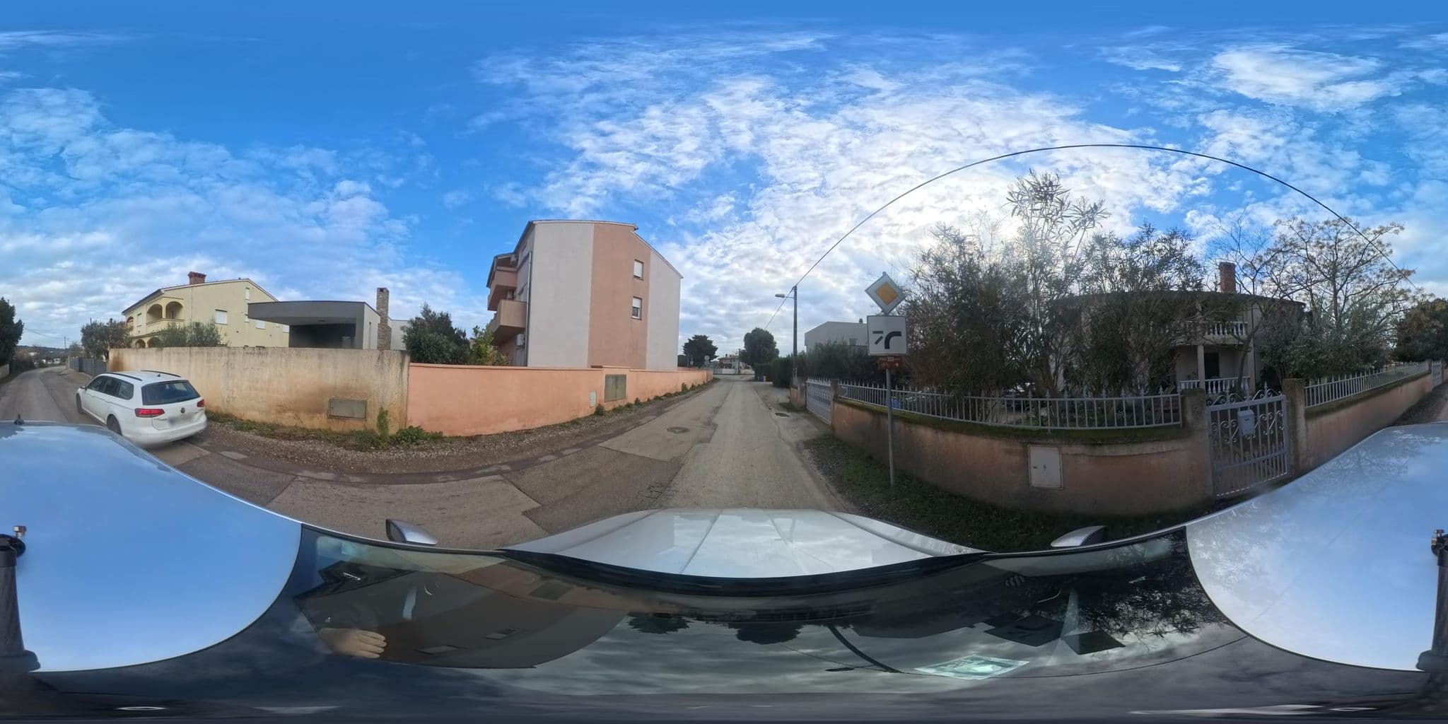 Street view near Villa Car, Pula — © LTuropolec (CC BY-SA · Mapillary)