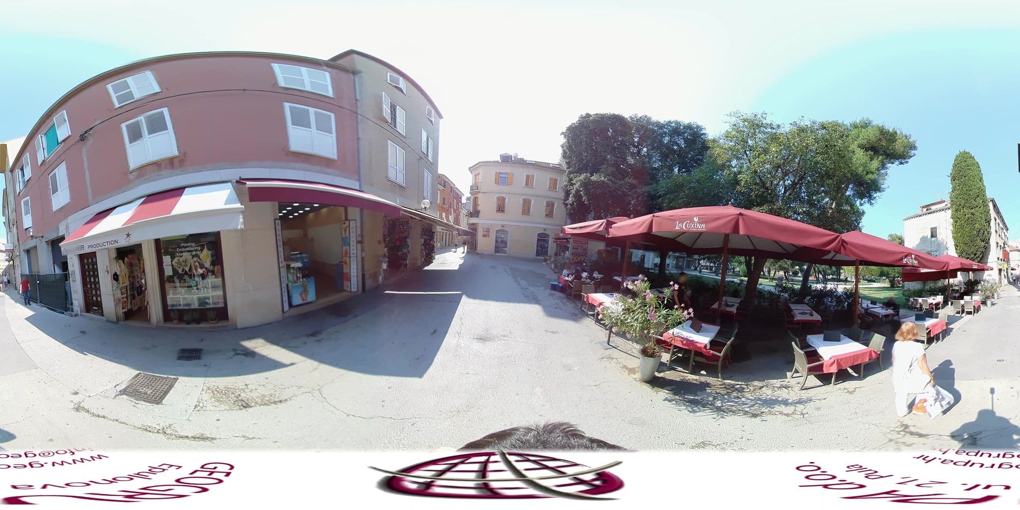 Street view near Luxury Flats in City Centre, Pula — © dinodim (CC BY-SA · Mapillary)