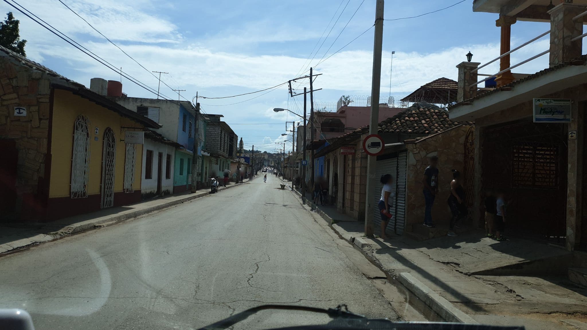 Street view near Hostal La Gallega, Trinidad