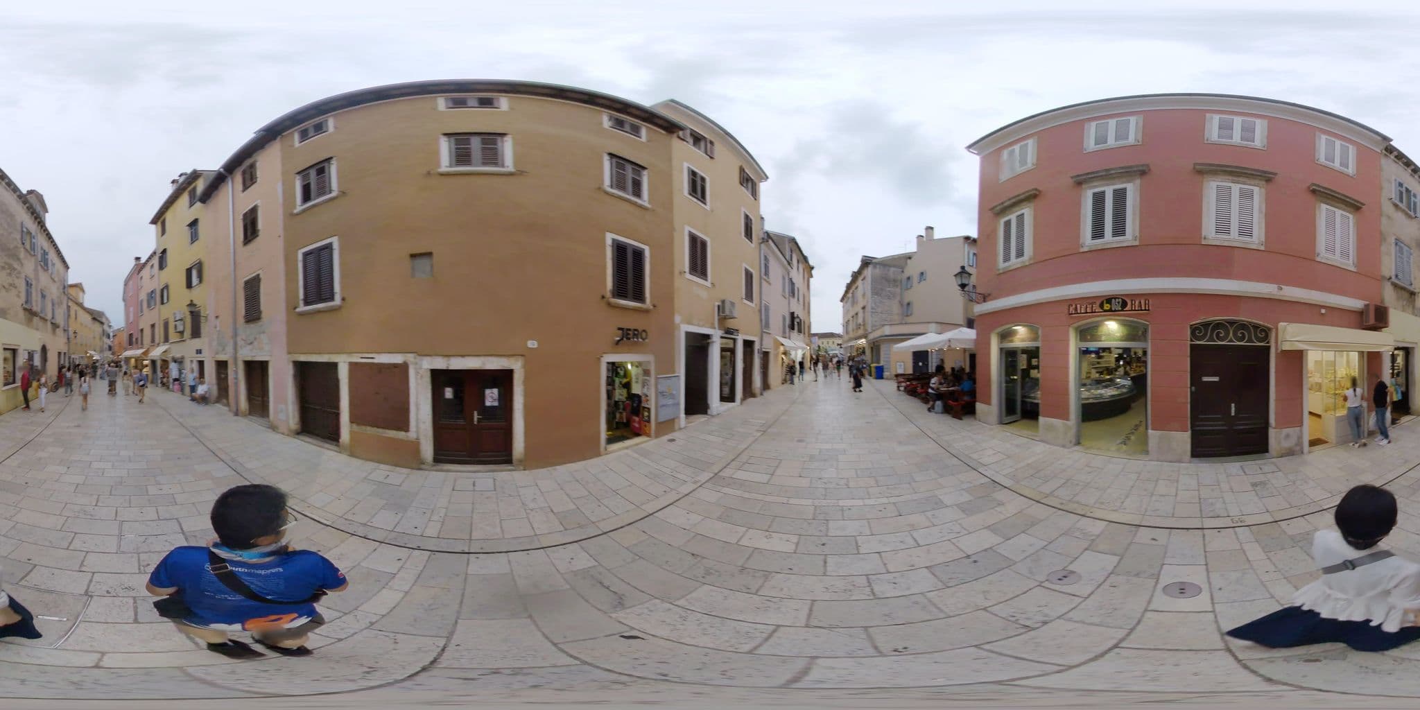 Street view near Apartments & Rooms La casa Barbaro, Rovinj — © mapconcierge (CC BY-SA · Mapillary)