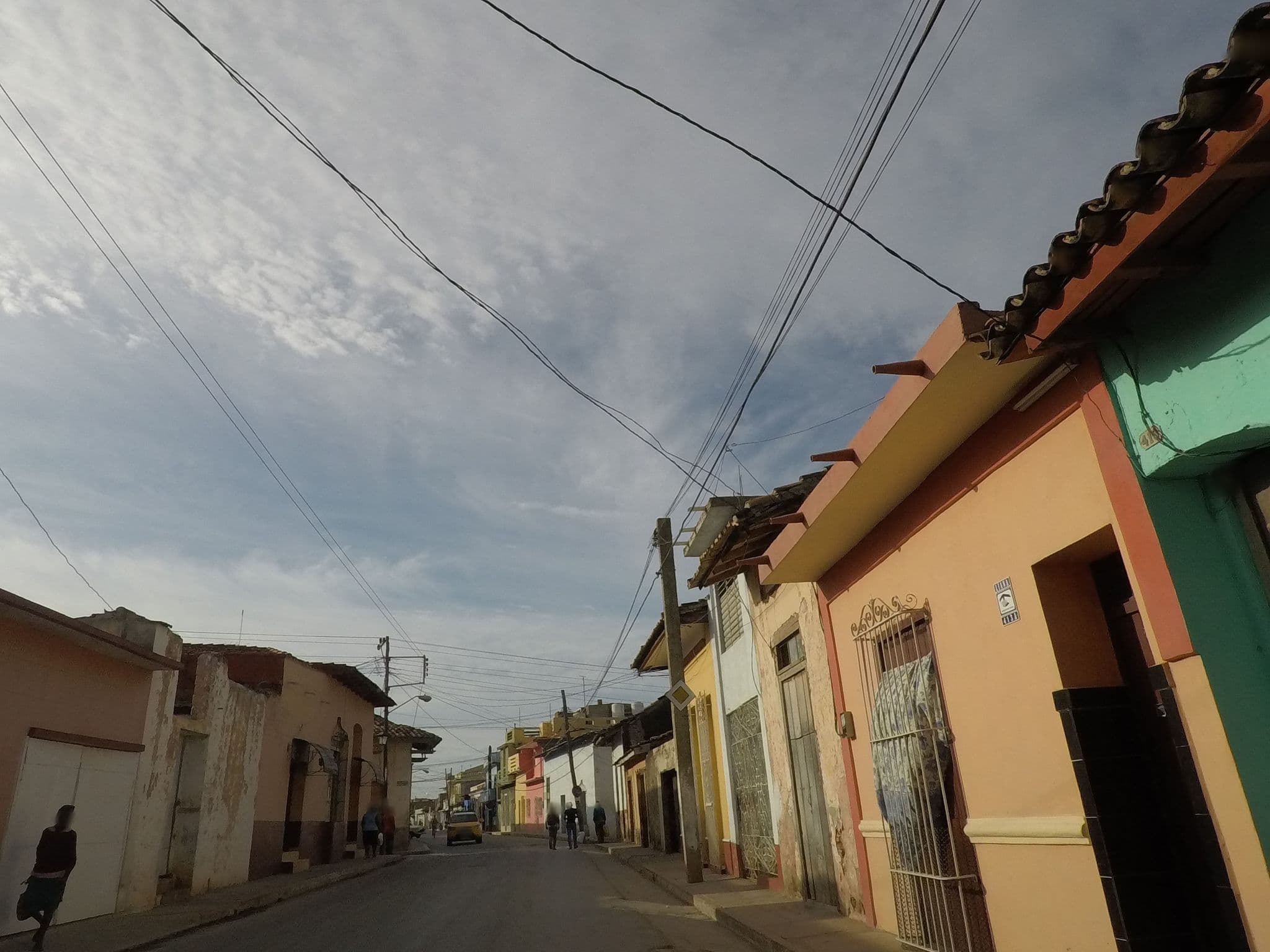 Street view near Hostal El Gallego, Trinidad