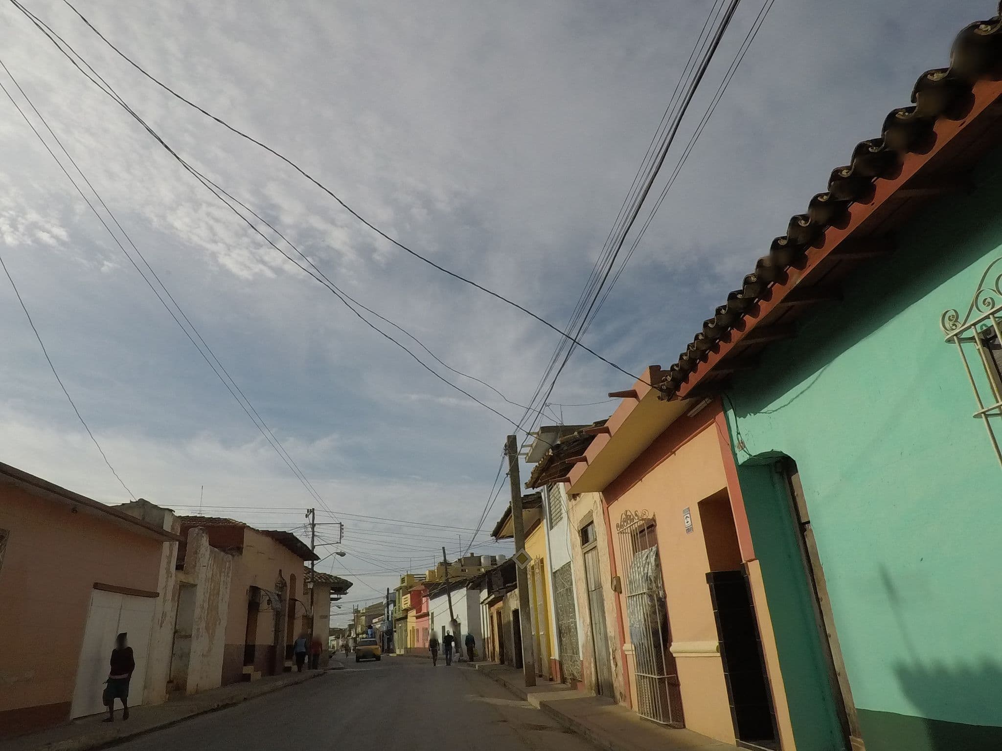 Street view near Casa Lugarda, Trinidad