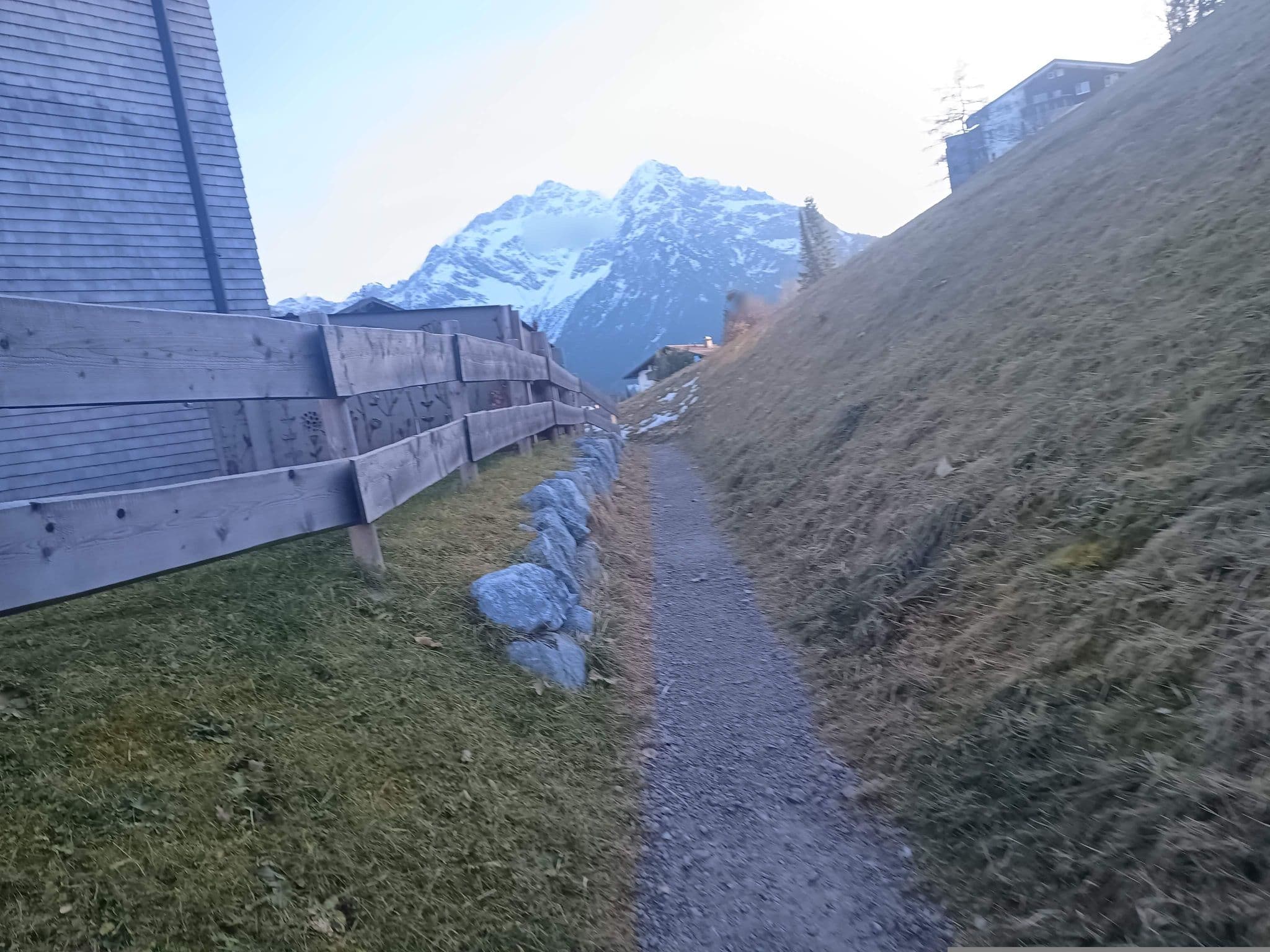 Street view near Chalet Alpenluft, Hirschegg