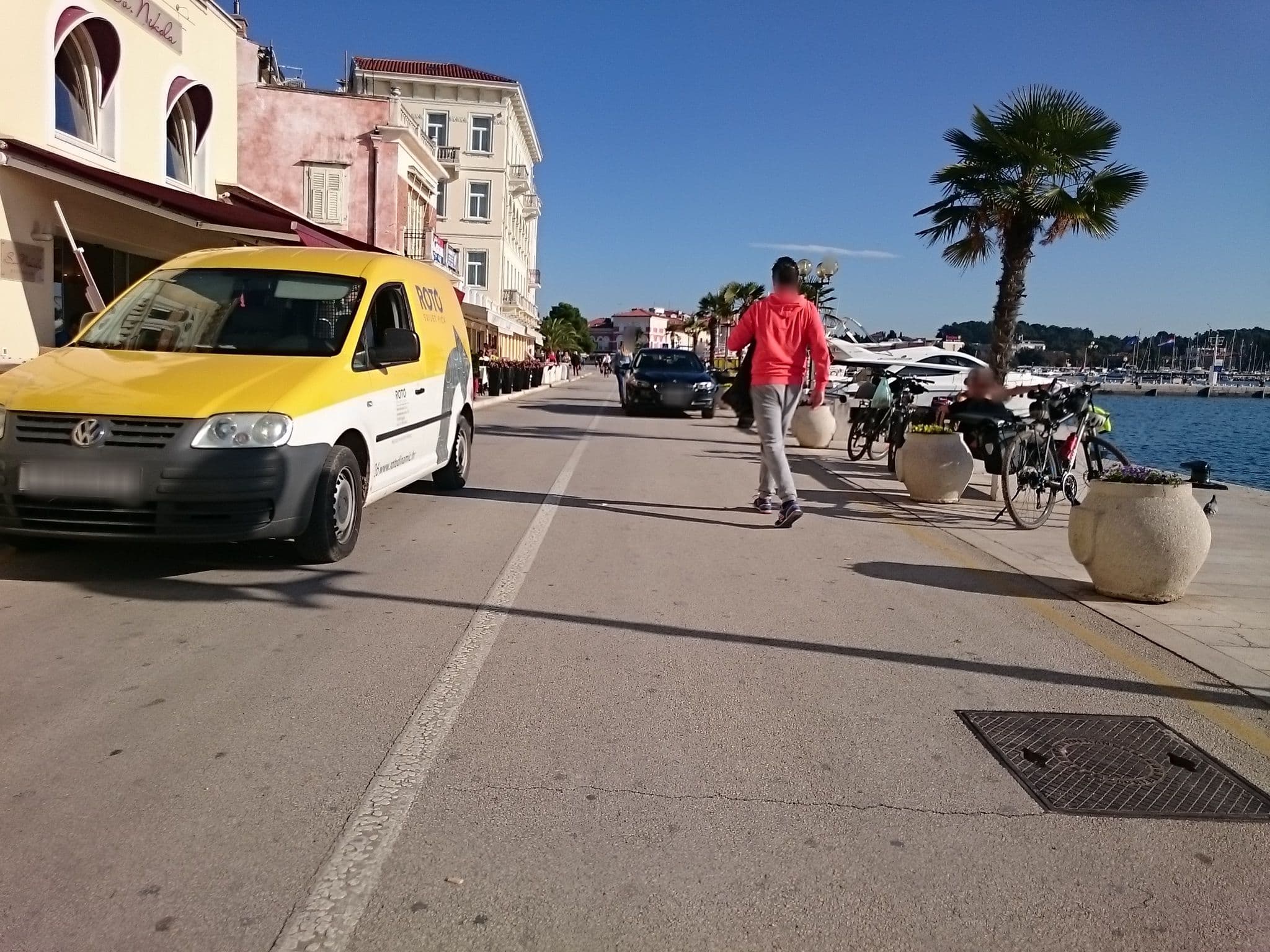 Street view near Valamar Villa Parentino, Poreč — © voschix (CC BY-SA · Mapillary)