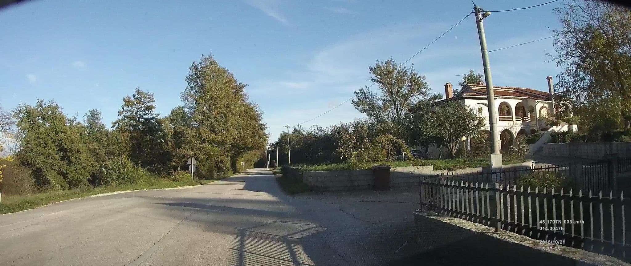 Street view near Holiday Home Angelina, Pazin — © idelac (CC BY-SA · Mapillary)