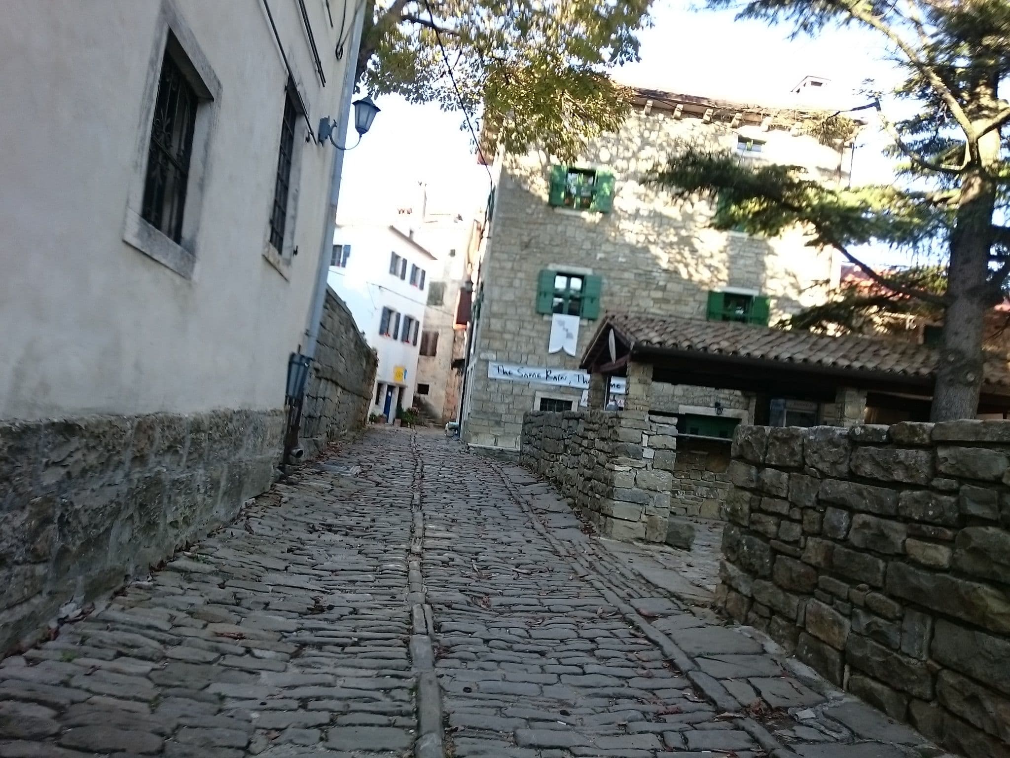 Street view near Hotel Jadran, Buje — © voschix (CC BY-SA · Mapillary)