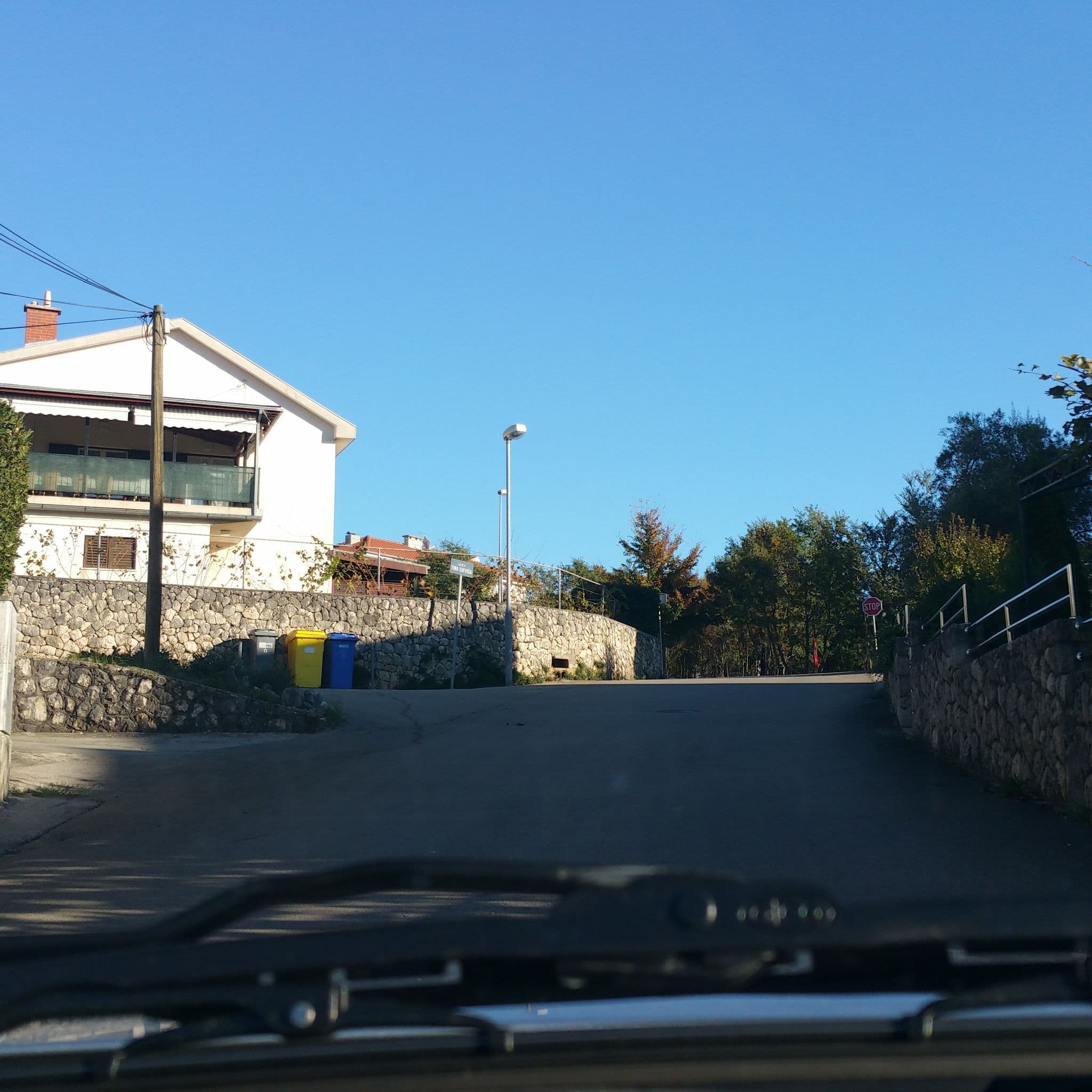 Street view near Apartment Sanja with terrace - Malinska, Njivice — © kalle385 (CC BY-SA · Mapillary)