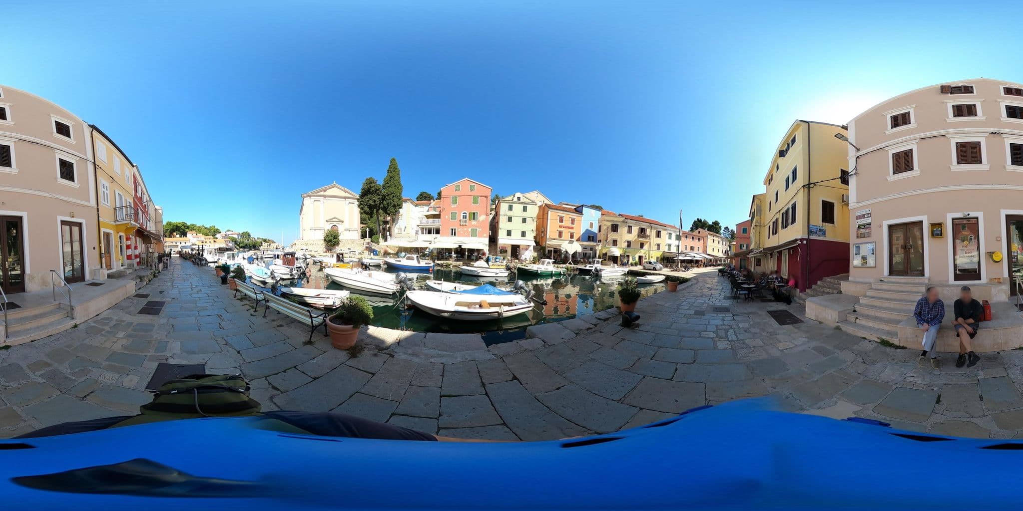 Street view near Pansion & Caffe bar Saturn, Mali Lošinj — © isvedic (CC BY-SA · Mapillary)