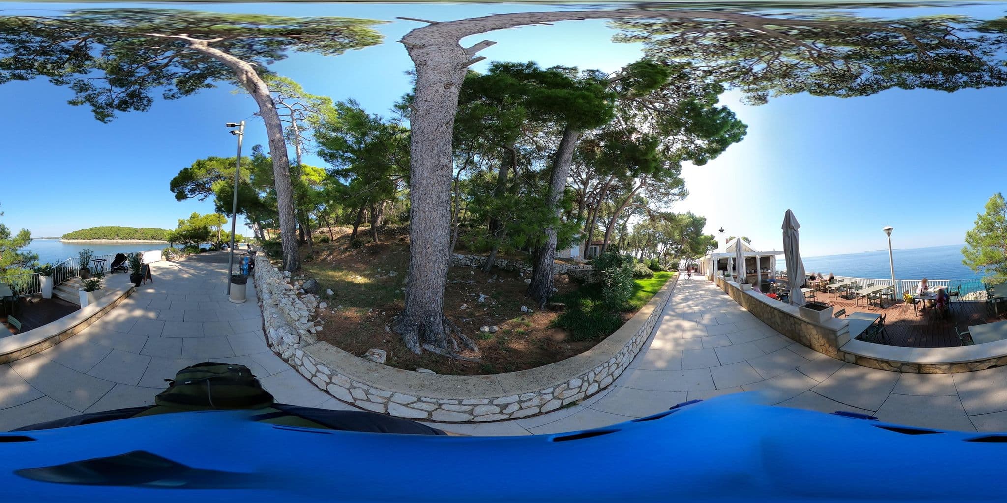 Street view near Villa Hygeia, Mali Lošinj — © isvedic (CC BY-SA · Mapillary)